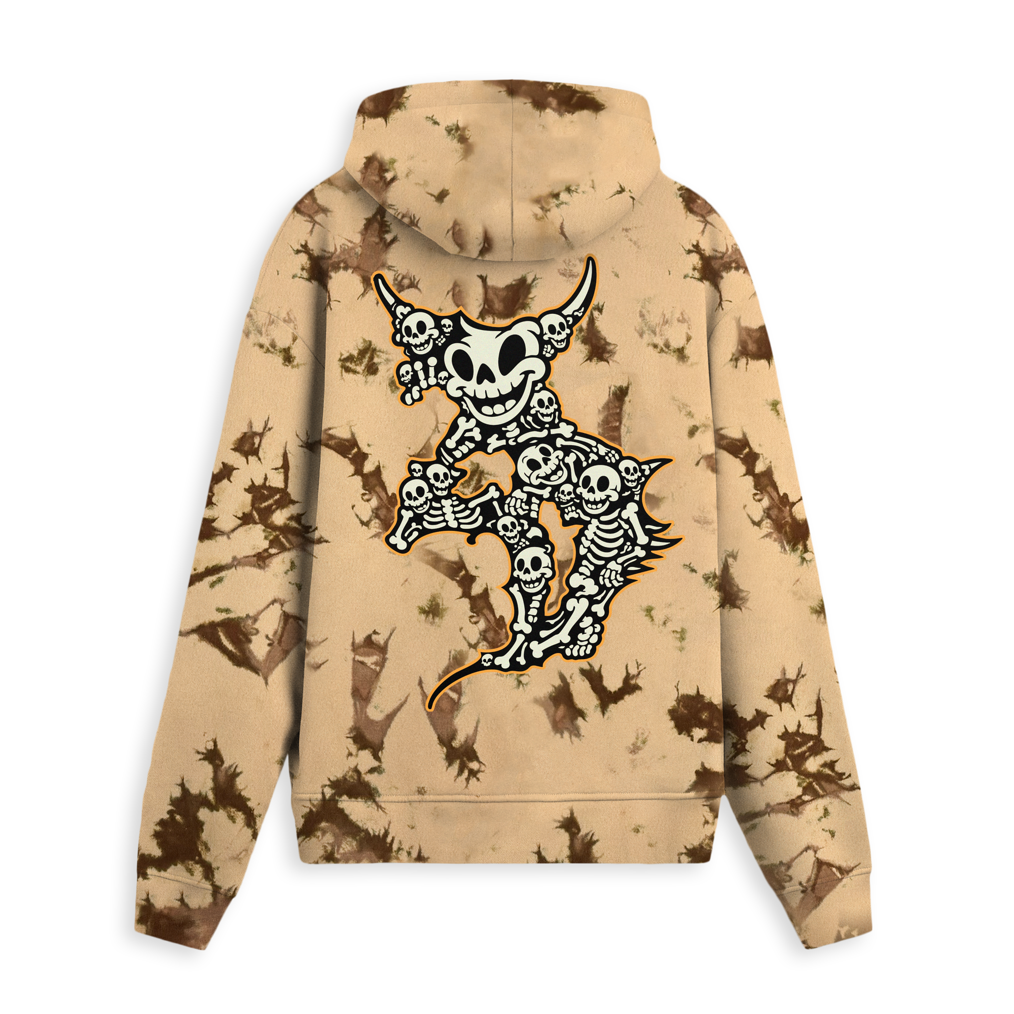トップス RADIANT ribknit zip damage hoodie KAMIYA ROPE Breached Zip-up Hoodie （BROWN） - Osaka / Kyoto