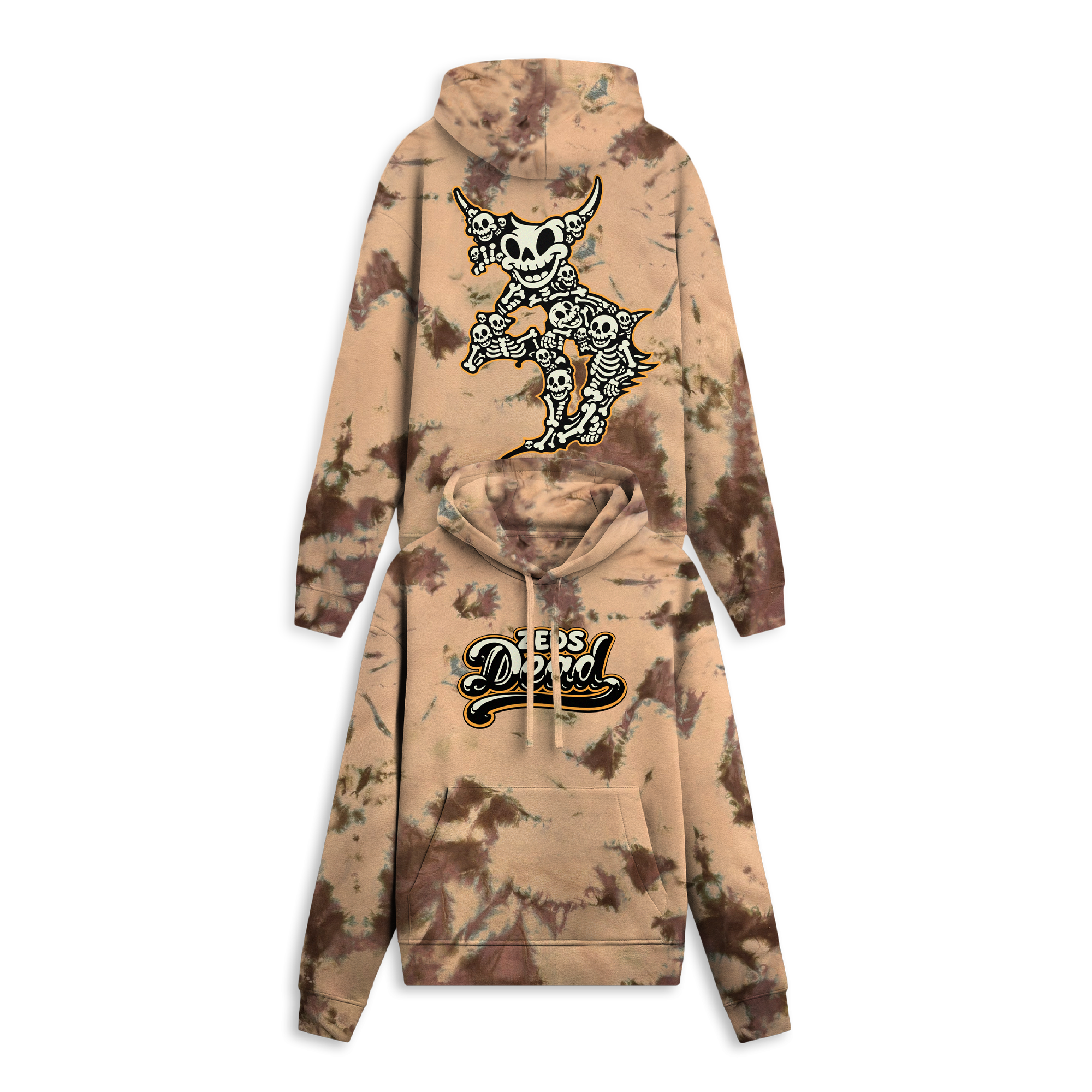 Pre Order) Zeds Dead - Boneyard Tie dye Hoodie – Zeds Dead
