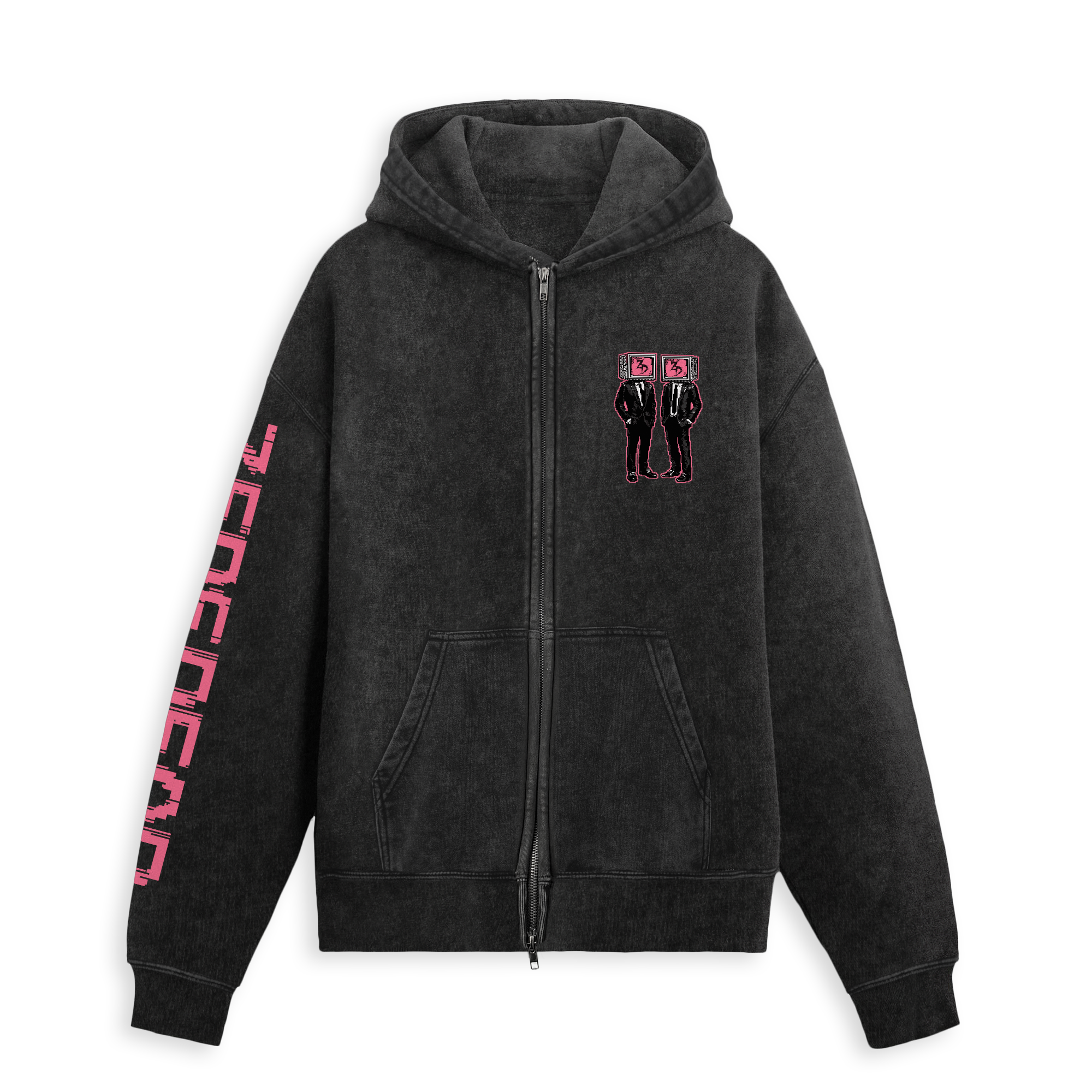 Pre Order) Zeds Dead - Communication Breadown Zip Up Hoodie – Zeds