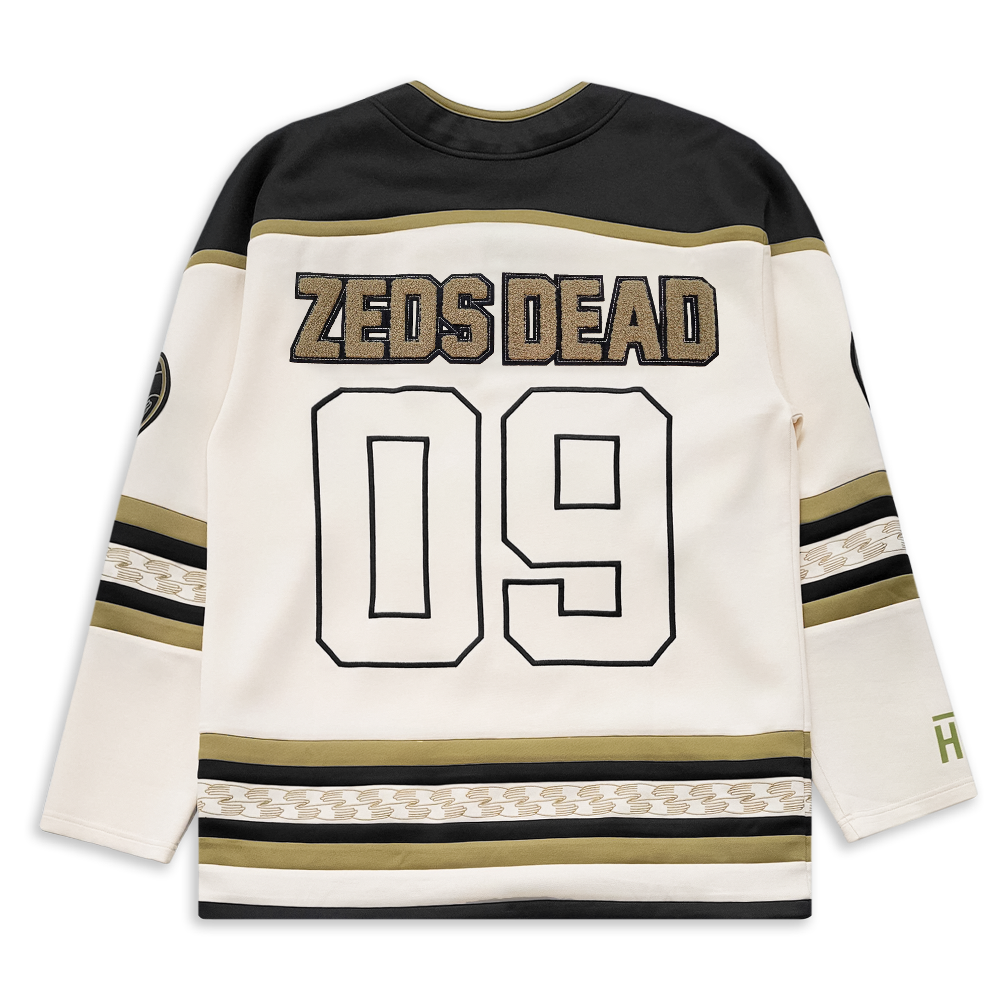ZEDS DEAD - ROYALE HOCKEY JERSEY - TAN – Zeds Dead Official Shop
