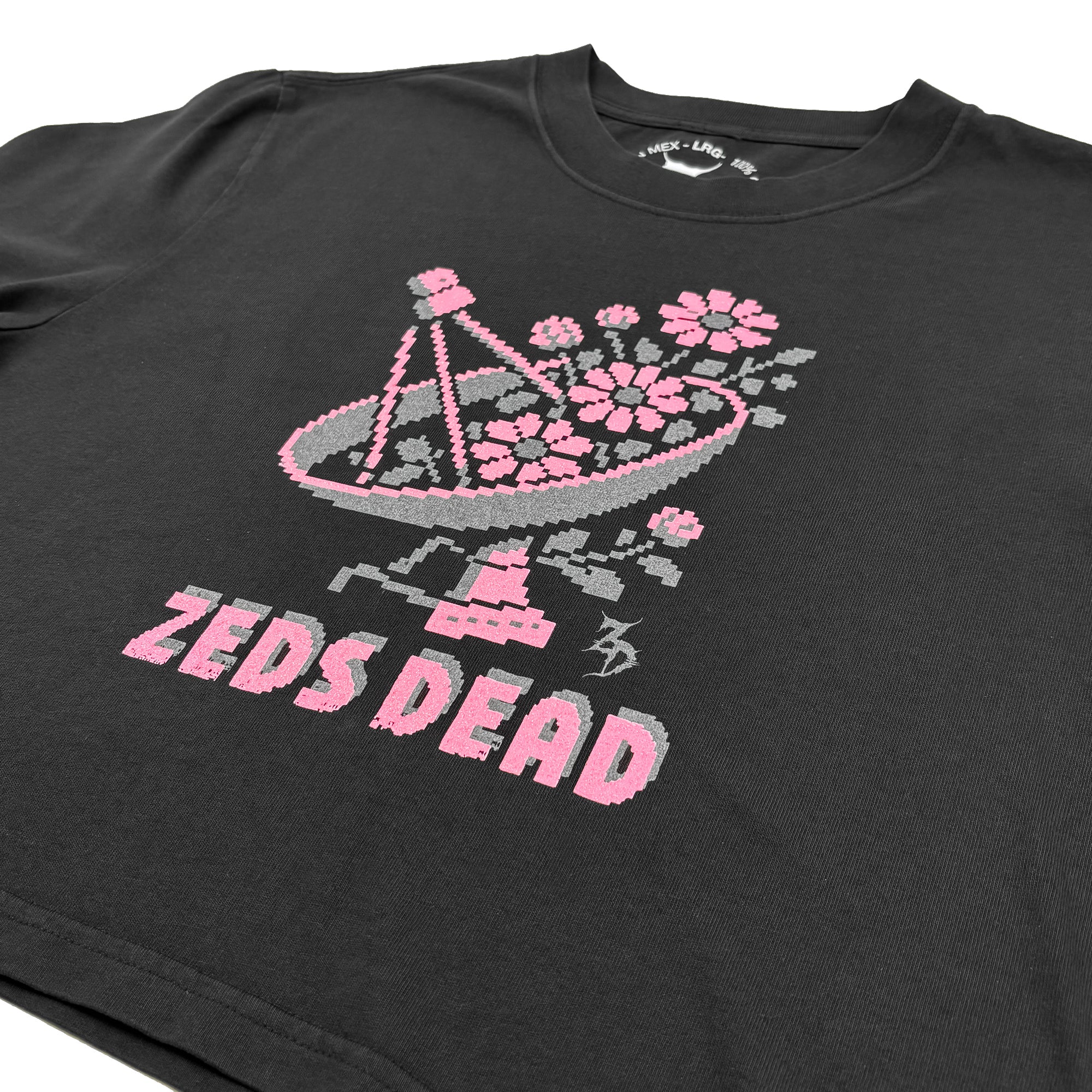 Zeds Dead - Deep Dish Crop Tee - Faded Black – Zeds Dead Official Shop