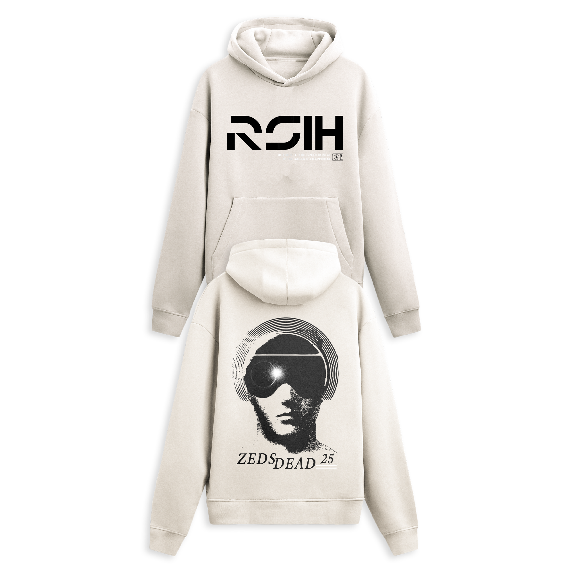 ZEDS DEAD - Dark Side Hoodie - Bone – Zeds Dead Official Shop