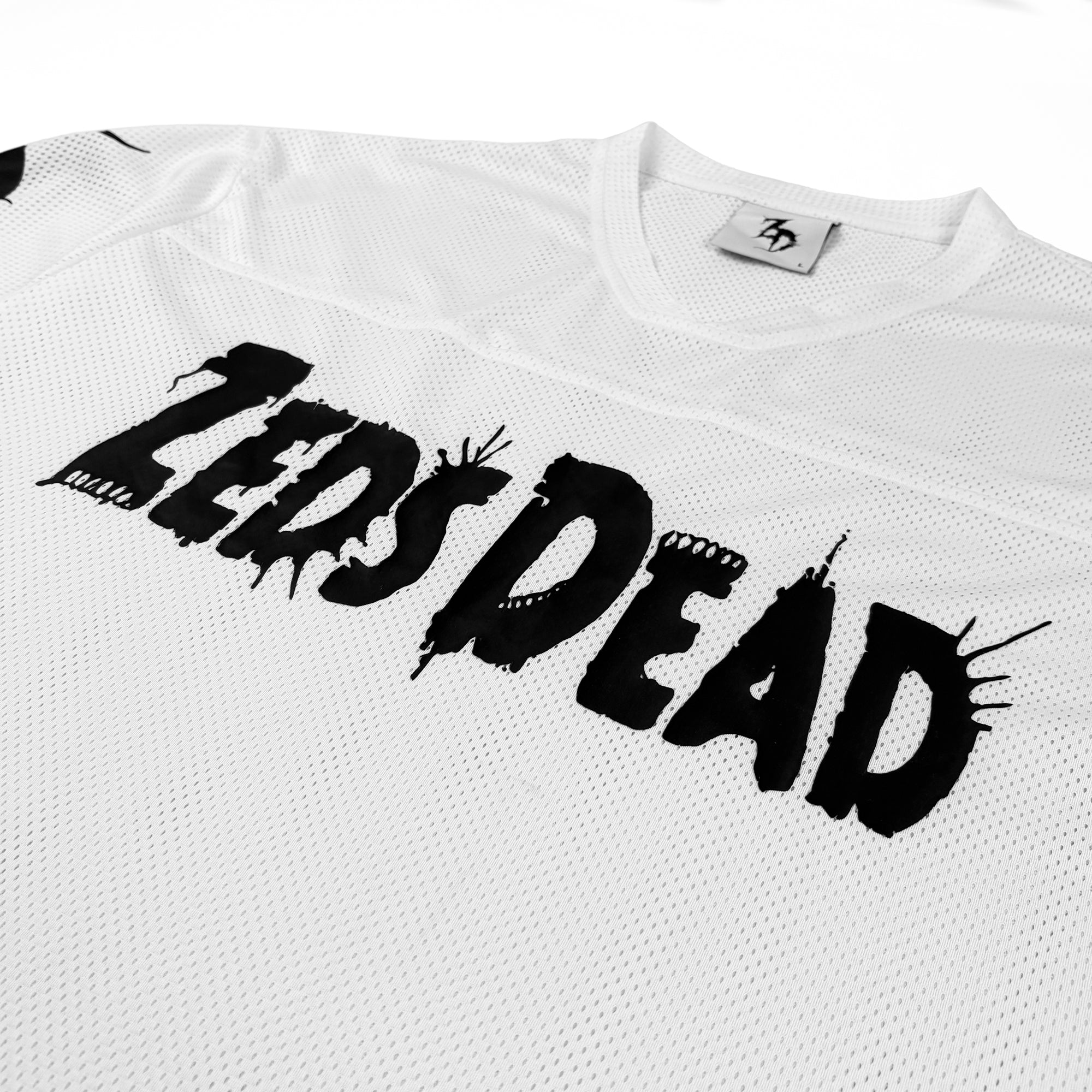 Zeds Dead - Mesh Football Jersey - White (limited time pre order