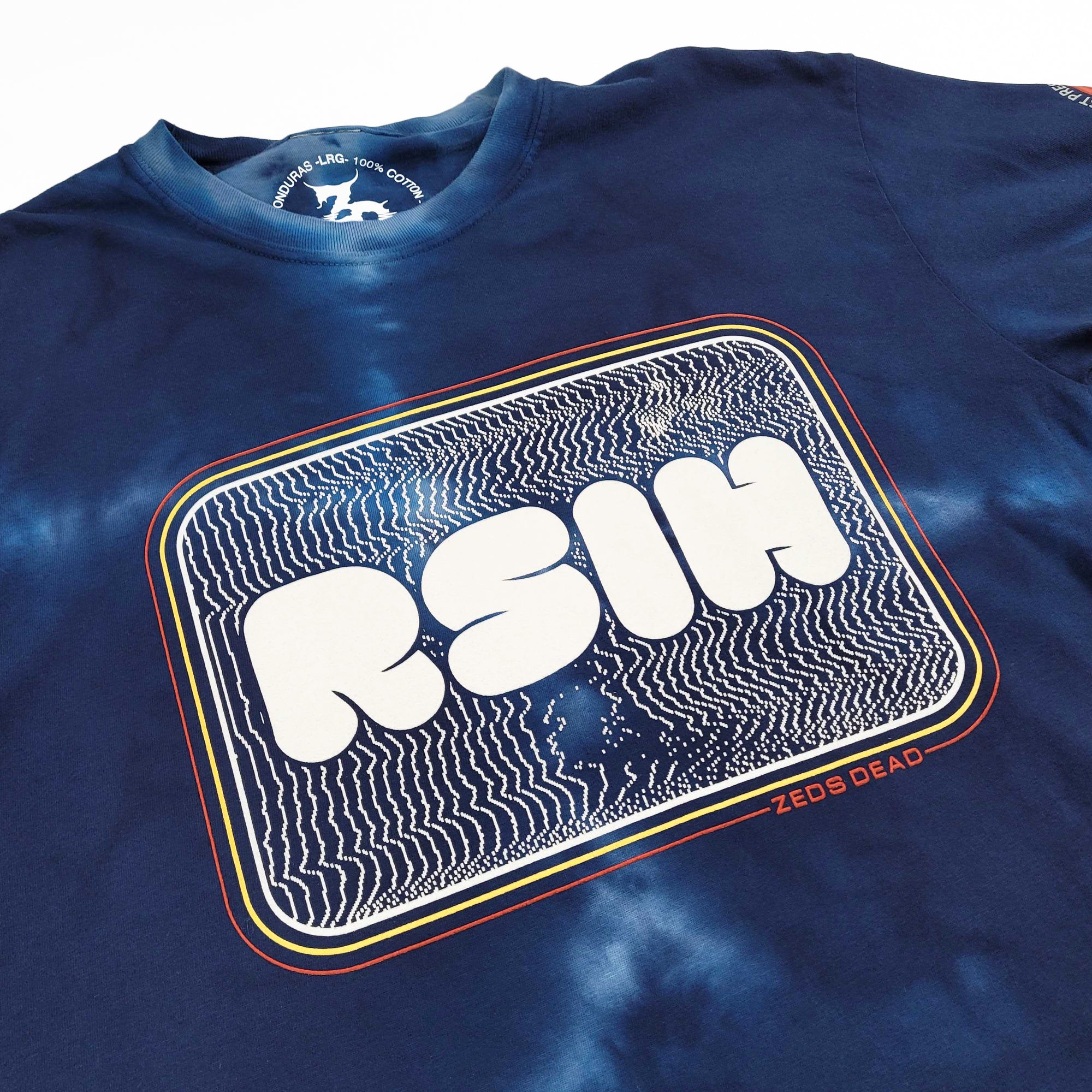 ZEDS DEAD - GOOD NIGHT TIE DYE TEE BLUE – Zeds Dead Official Shop