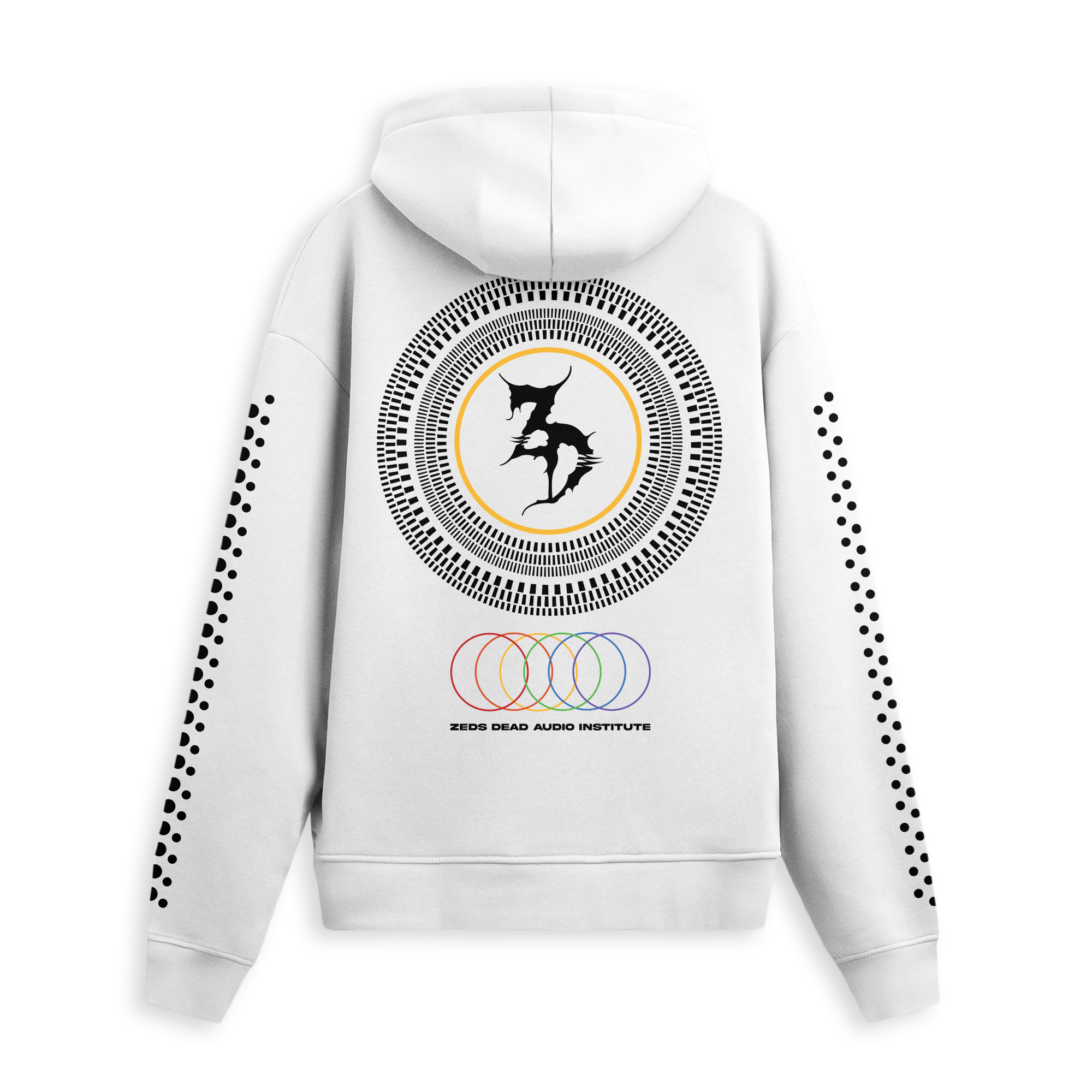 Zeds Dead - Hi Fi Hoodie - White – Zeds Dead Official Shop