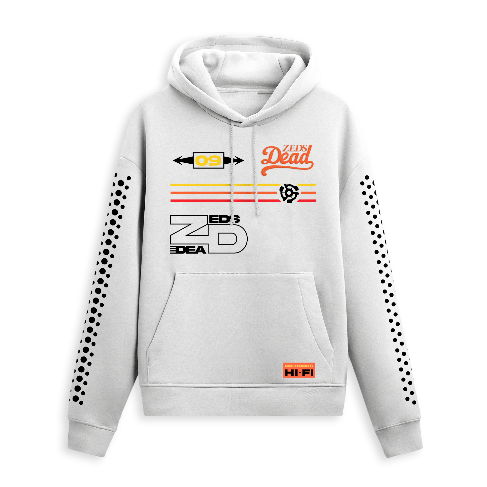Zeds Dead - Hi Fi Hoodie - White – Zeds Dead Official Shop Zeds Dead - Hi Fi Hoodie - White – Zeds Dead Official Shop