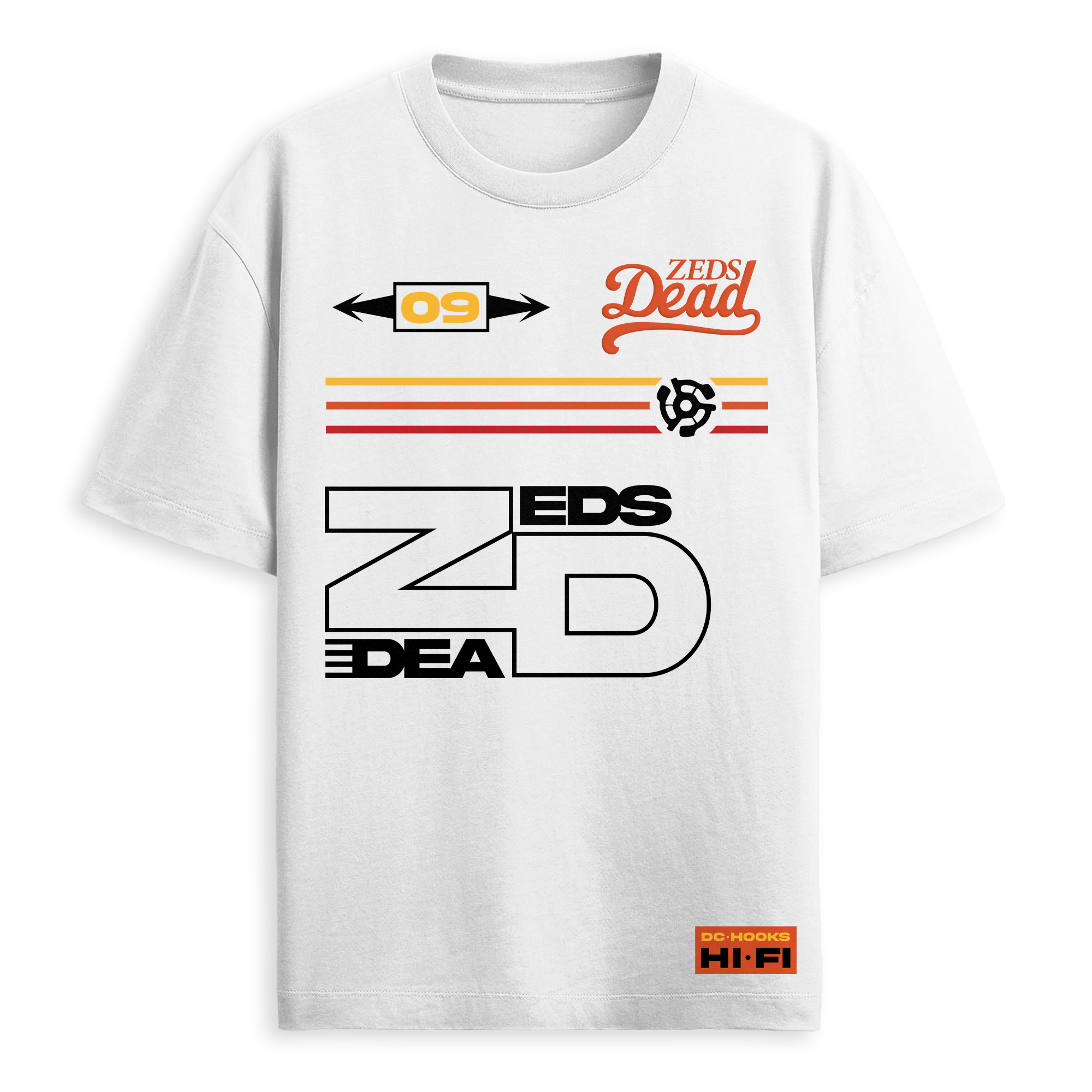Zeds Dead - Hi FI Tee - White – Zeds Dead Official Shop