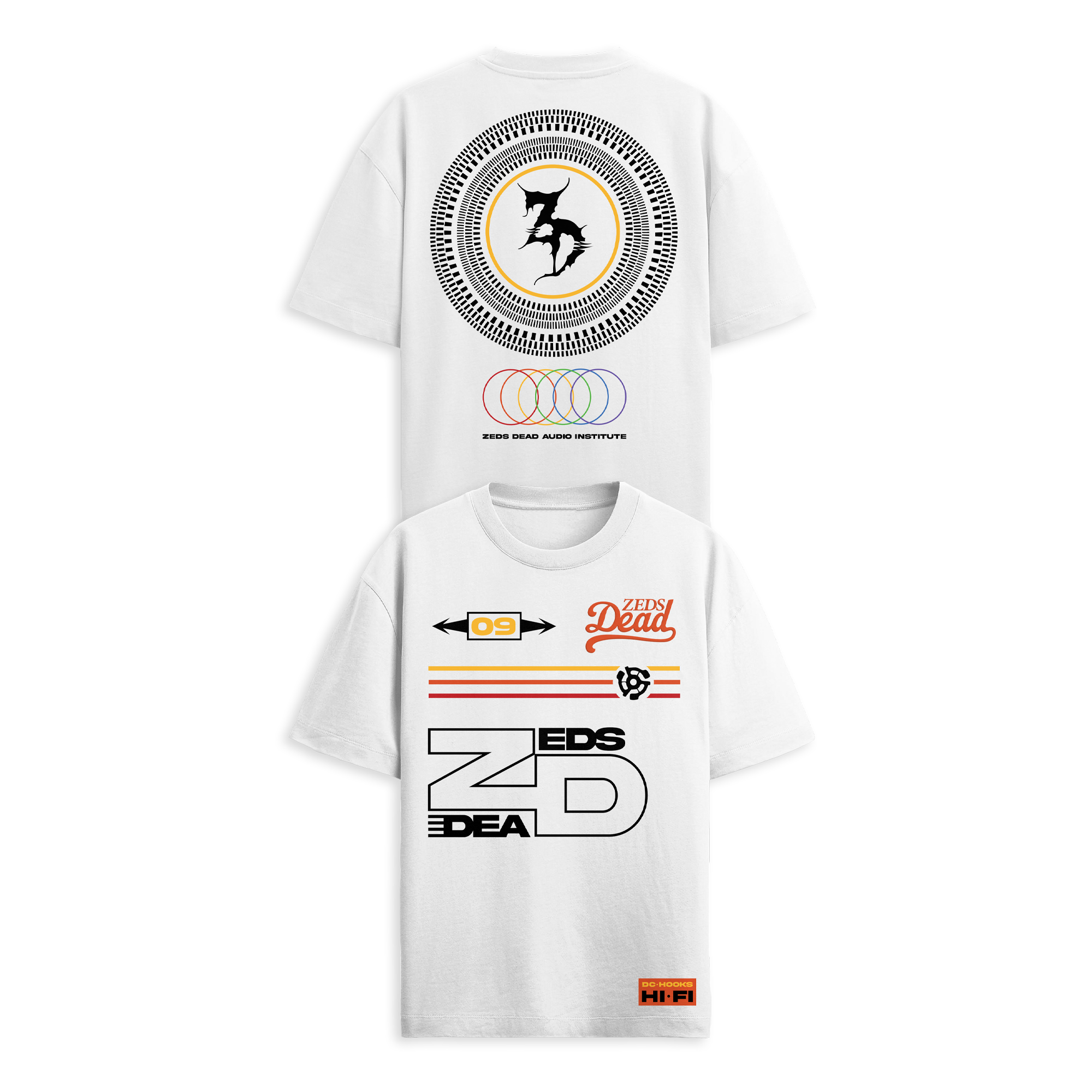 Zeds Dead - Hi FI Tee - White – Zeds Dead Official Shop Zeds Dead - Hi FI Tee - White – Zeds Dead Official Shop