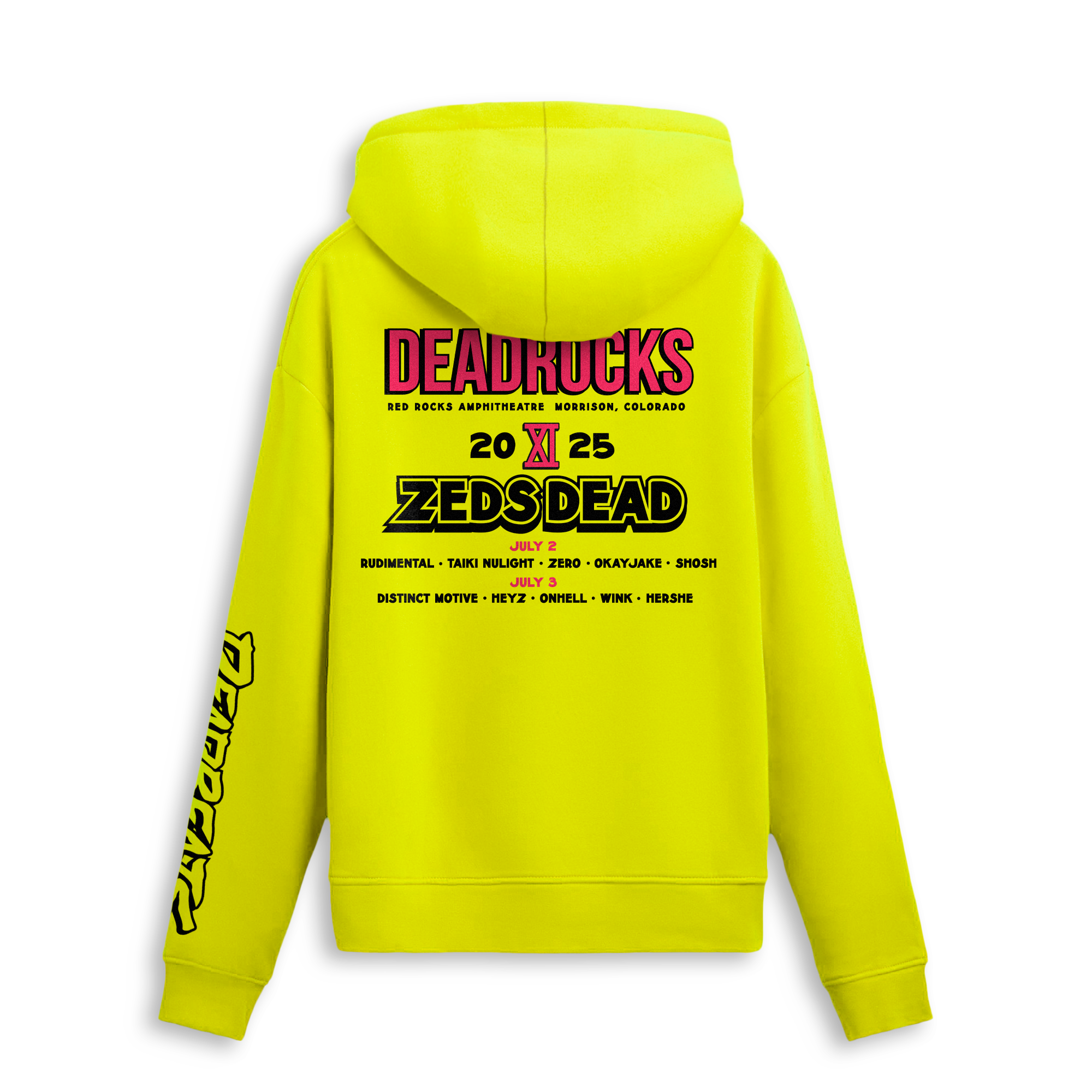 Deadrocks XI - Premium Mid-Heavyweight Hoodie – Zeds Dead Official Deadrocks XI - Premium Mid-Heavyweight Hoodie – Zeds Dead Official