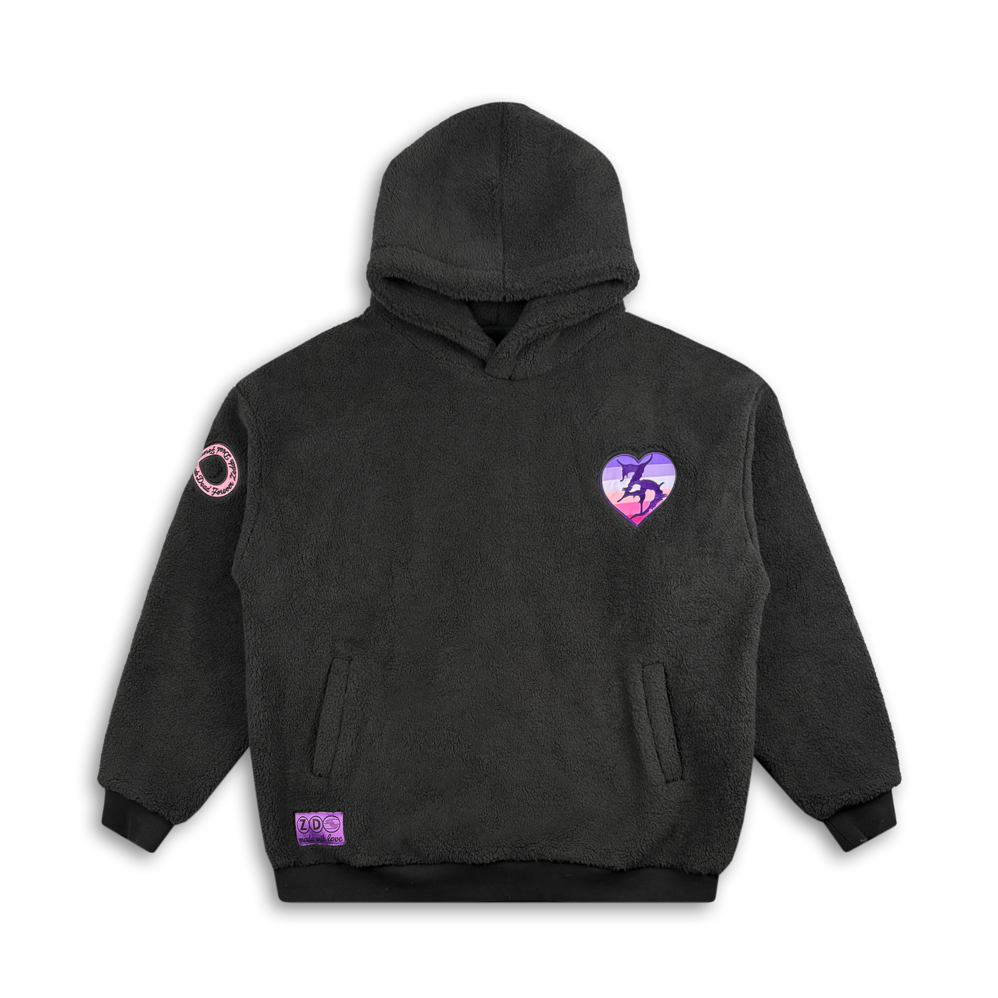 Pre order) Zeds Dead Forever Sherpa Hoodie – Zeds Dead Official Shop