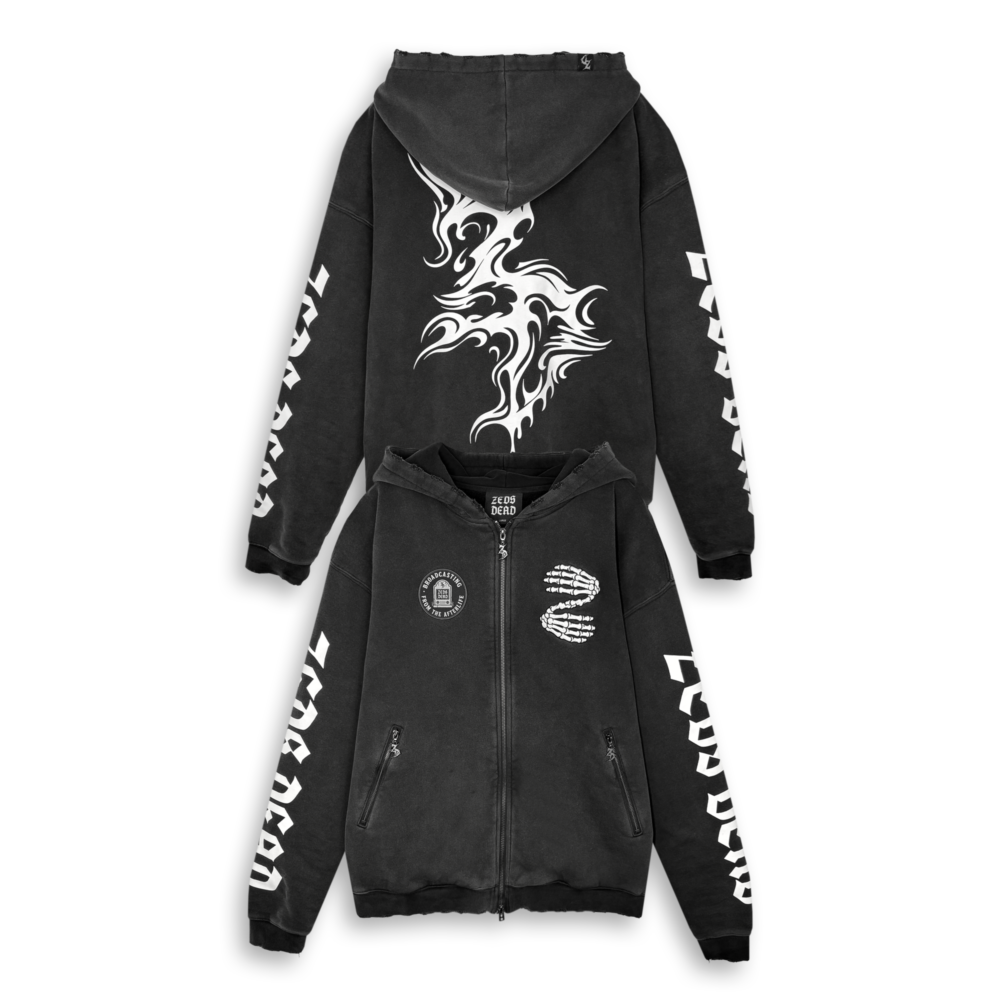 Zeds Dead - Afterlife Heavyweight Zip Hoodie (fixed quantity pre