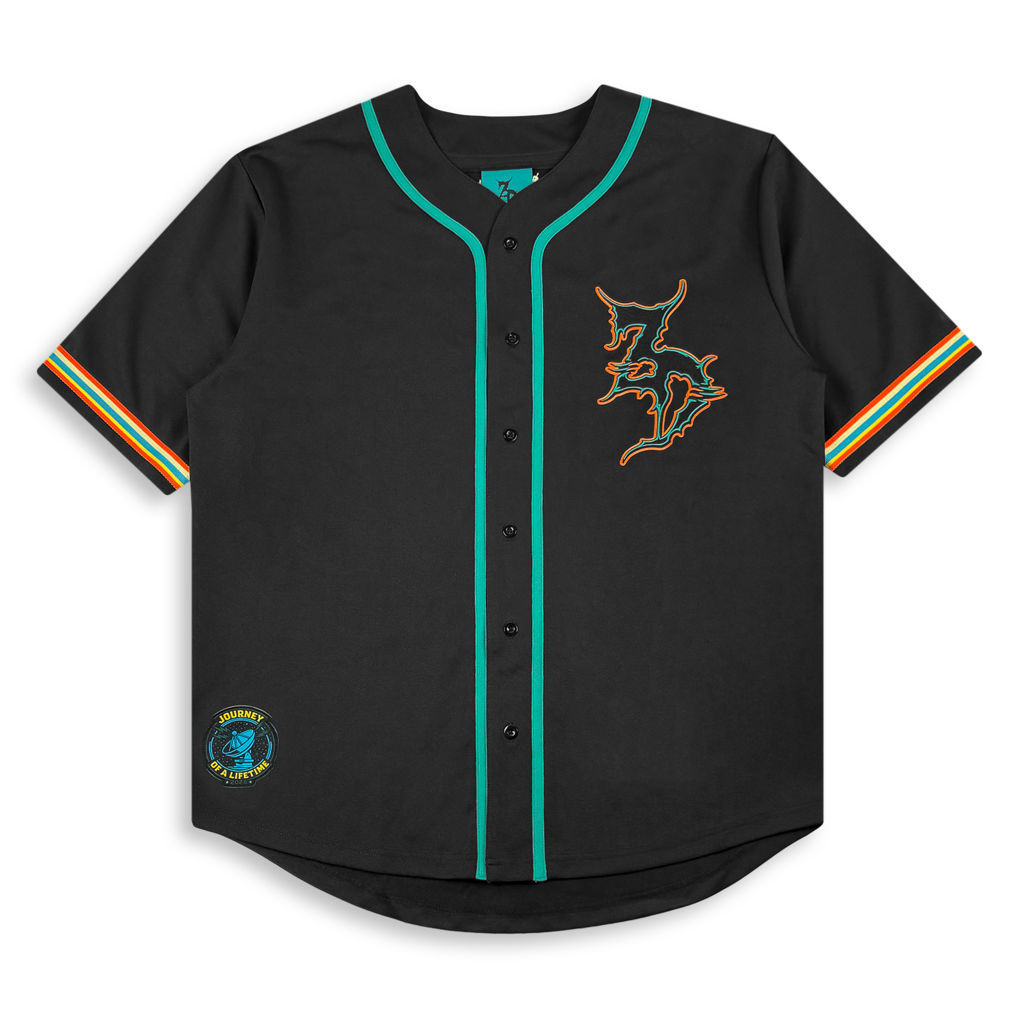 トップス TheBONEZ Crescent Anniversary JESSE XL Zeds Dead - Journey Of A Lifetime - Baseball Jersey – Zeds Dead
