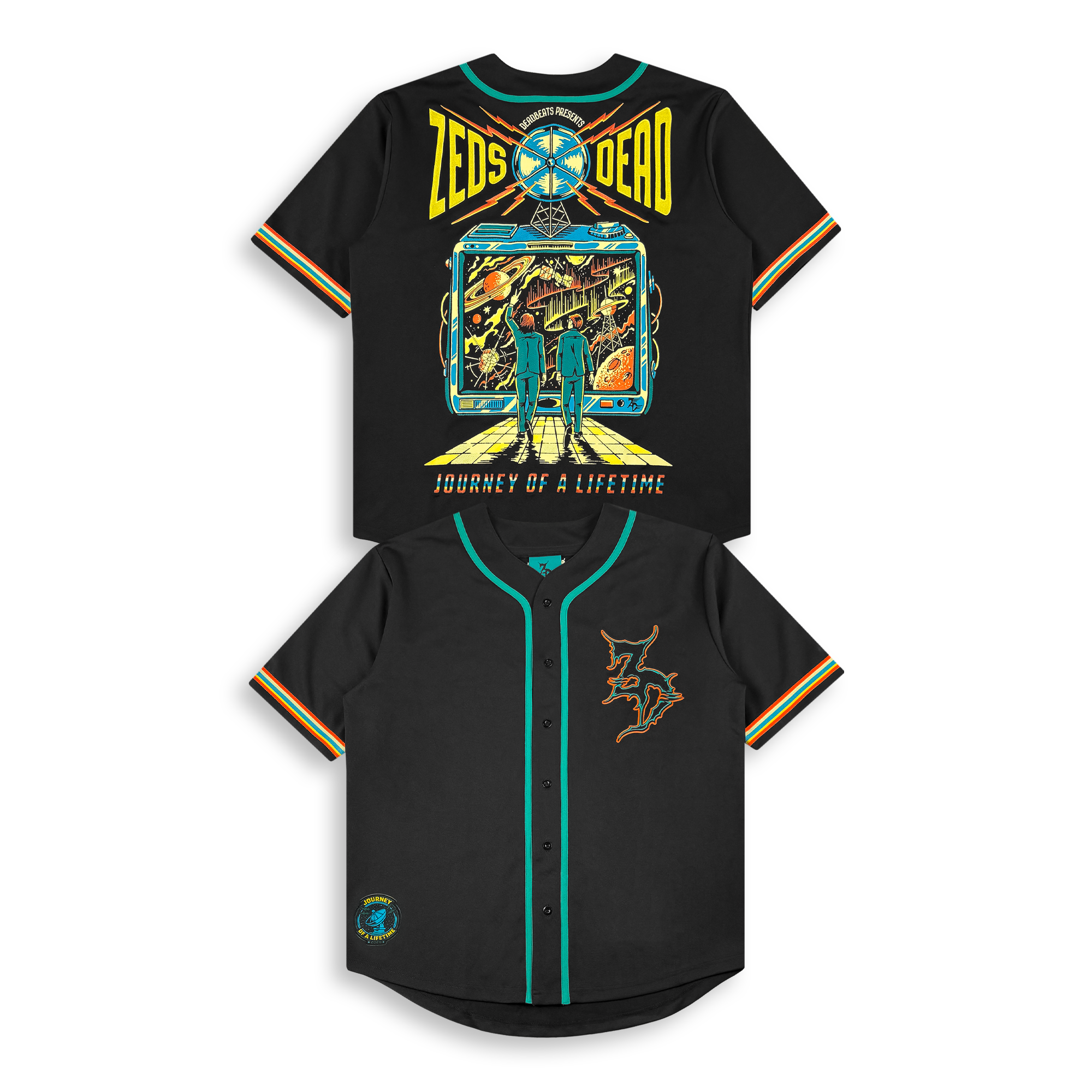 Zeds Dead - Journey Of A Lifetime - Baseball Jersey – Zeds Dead