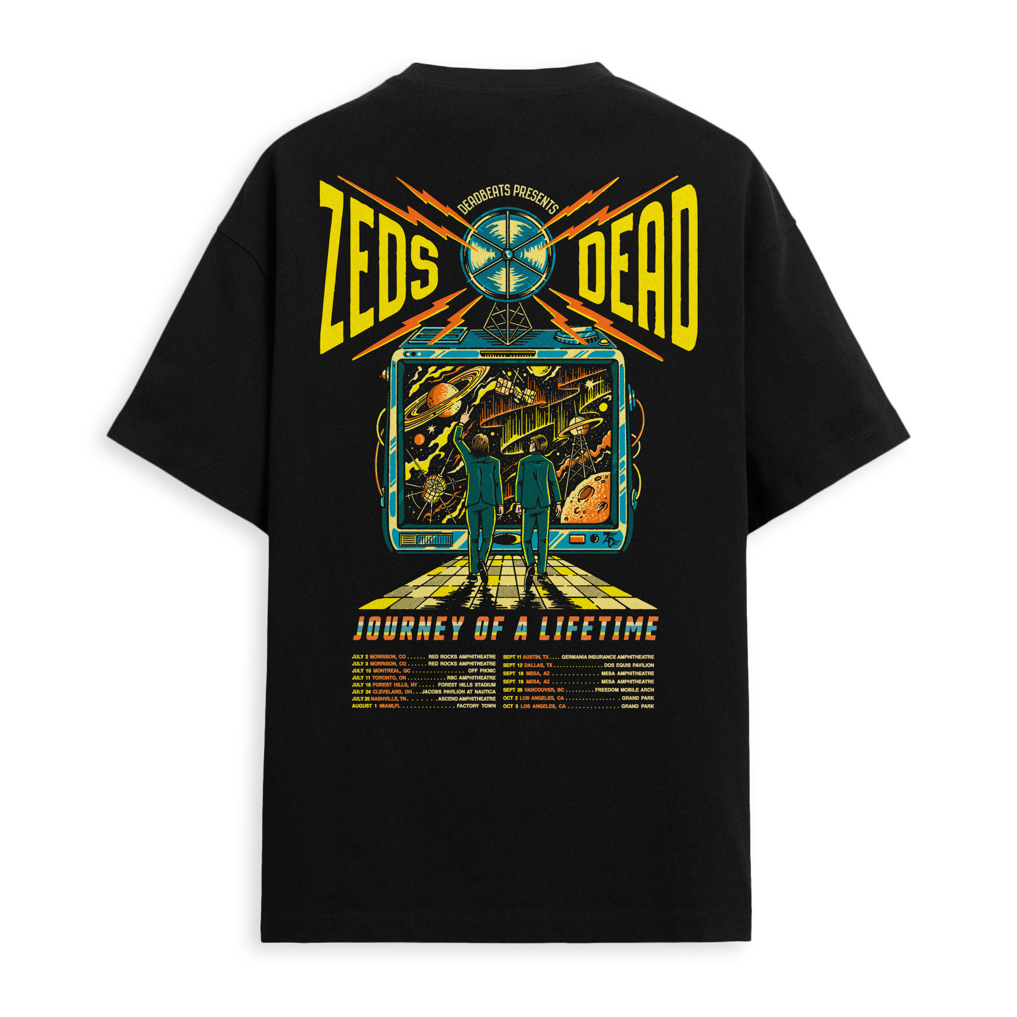 Zeds Dead - Journey Of A Lifetime - Tour Tee – Zeds Dead Official Shop