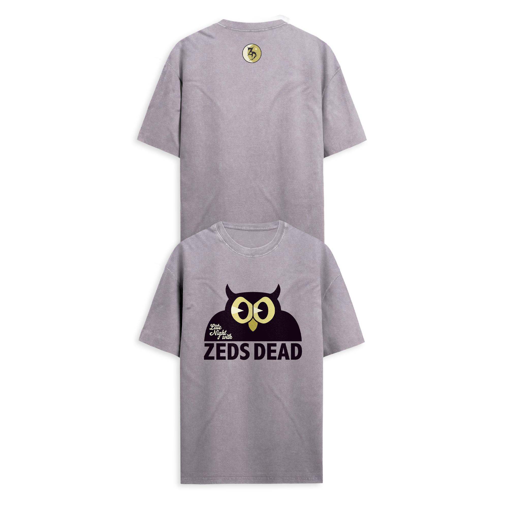 Zeds Dead - Late Night - Orchid Stone Wash Tee – Zeds Dead Zeds Dead - Late Night - Orchid Stone Wash Tee – Zeds Dead