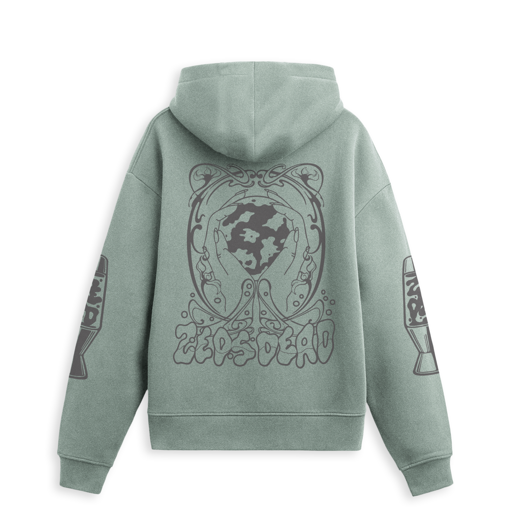 Zeds Dead - Lavahh - Heavyweight Hoodie - Dusty Sage – Zeds Dead