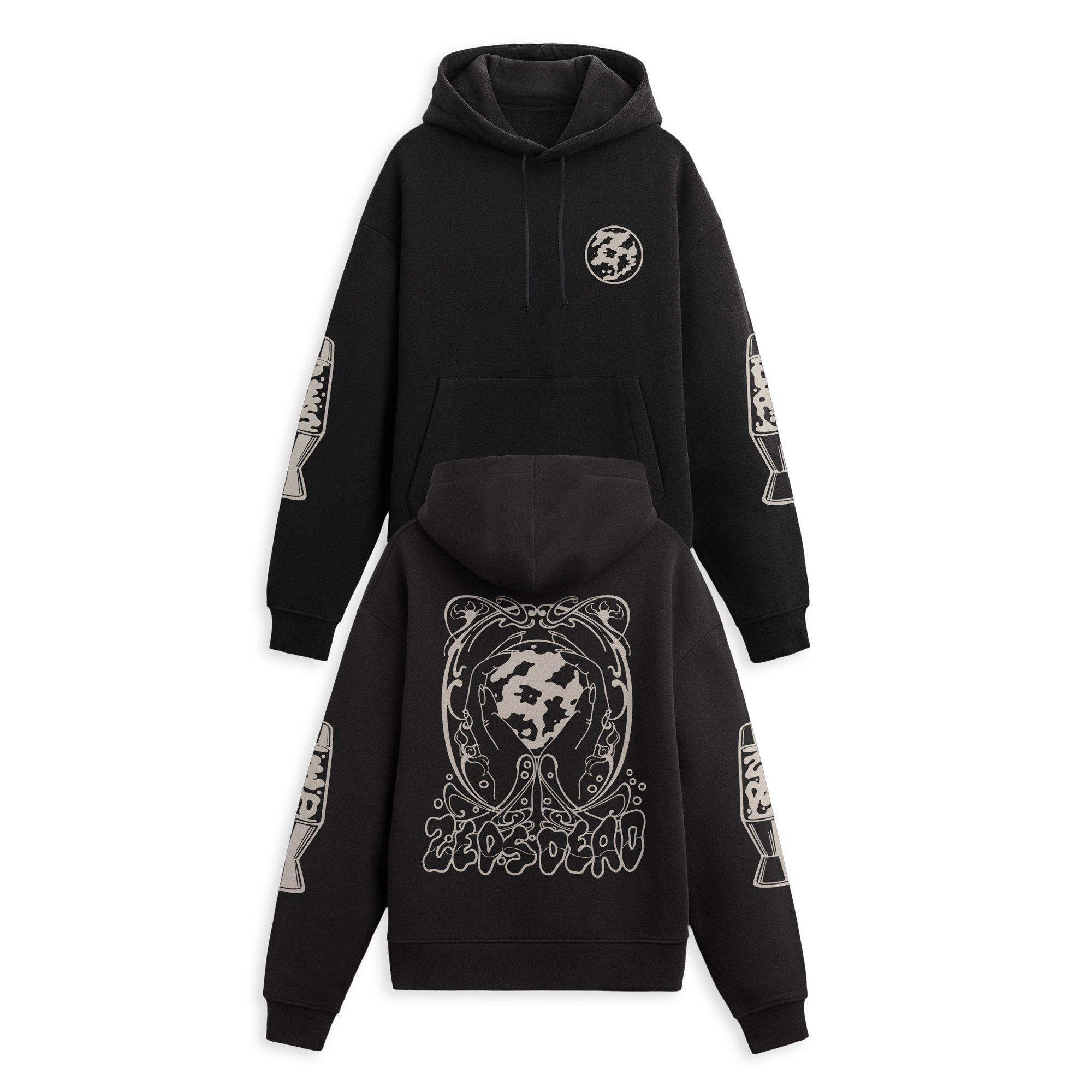 Zeds Dead - Lavahh - Heavyweight Hoodie - Black – Zeds Dead