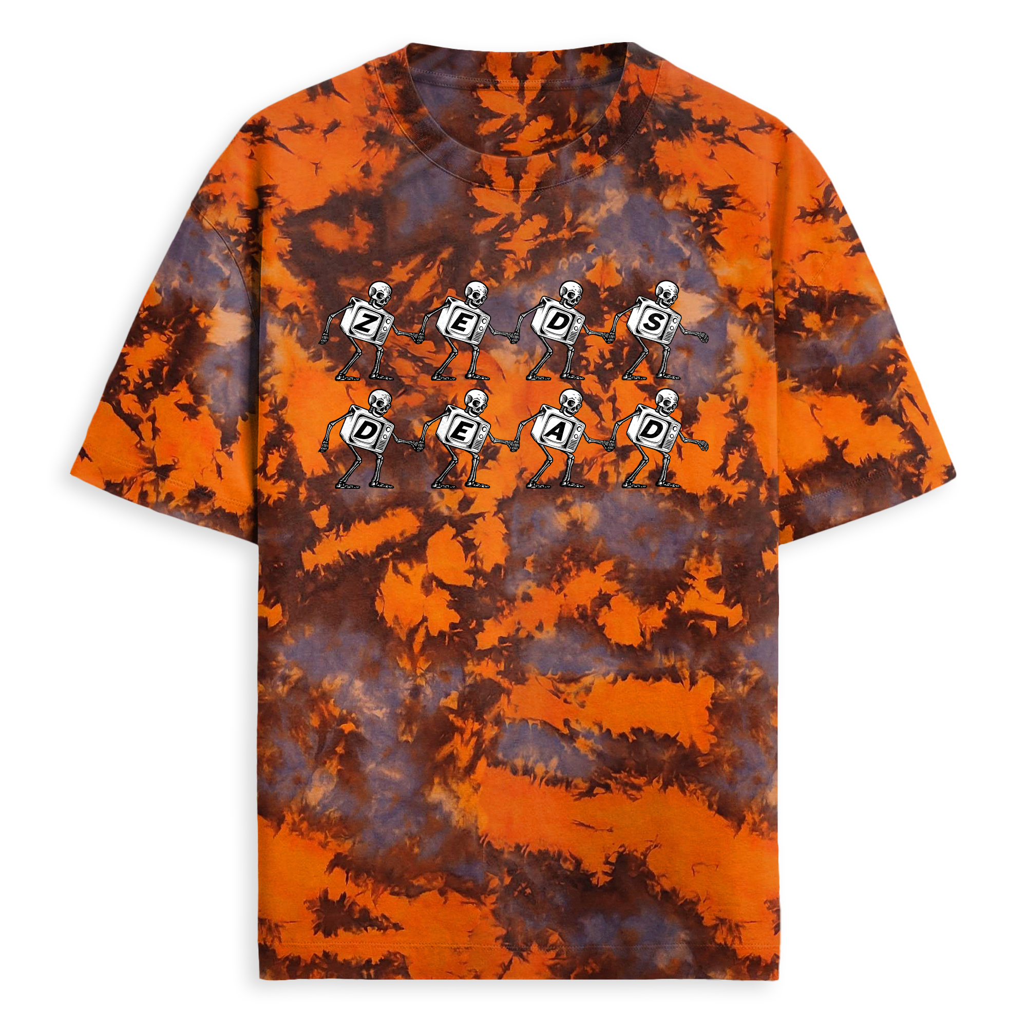 トップス midas destroy damage design tee tie dye Pre Order) Zeds Dead - Parade Tie Dye Tee – Zeds Dead