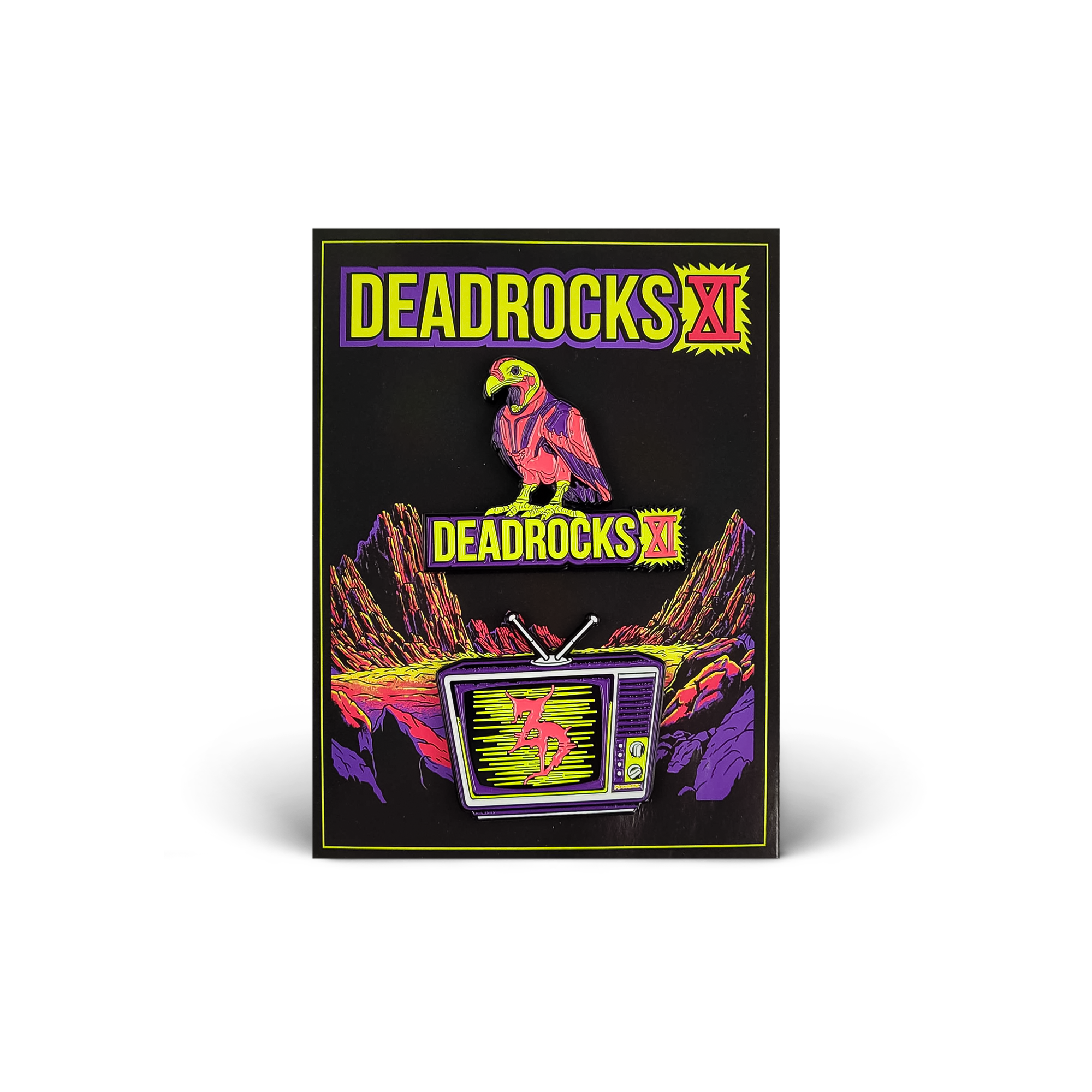 ミスターテイクオフ Deadrocks XI Lapel Pin Pack – Zeds Dead Official Shop