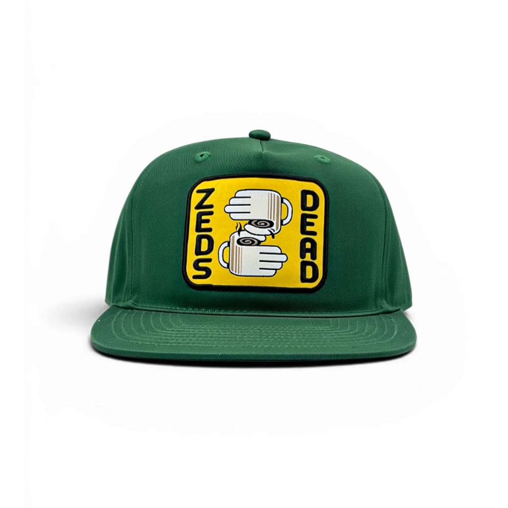 Pre order) Zeds Dead - Fresh Brew Patch Cap - Green – Zeds Dead
