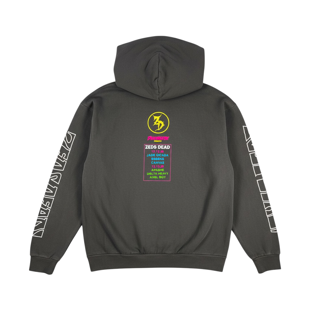 ★D★ ZEDS DEAD - CHICAGO - ARENA OF INTERGALACTIC HAPPINESS HOODIE