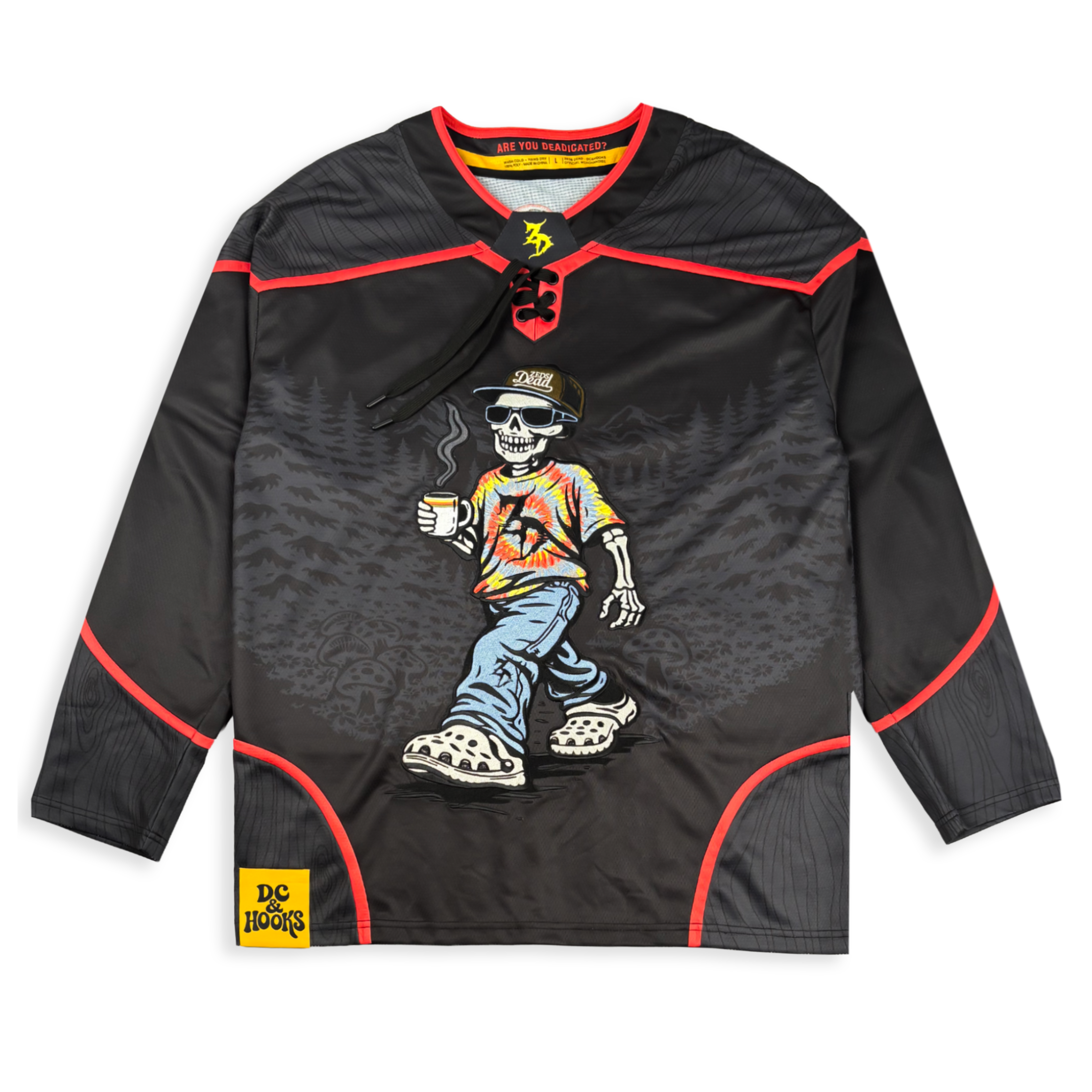 Zeds Dead - Afterglow Hockey Jersey - Black – Zeds Dead Official Shop