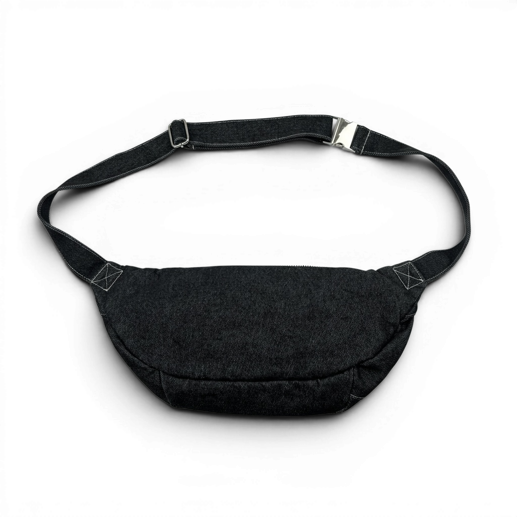 Dead Threadz - Denim Sling Bag - Black – Zeds Dead Official Shop