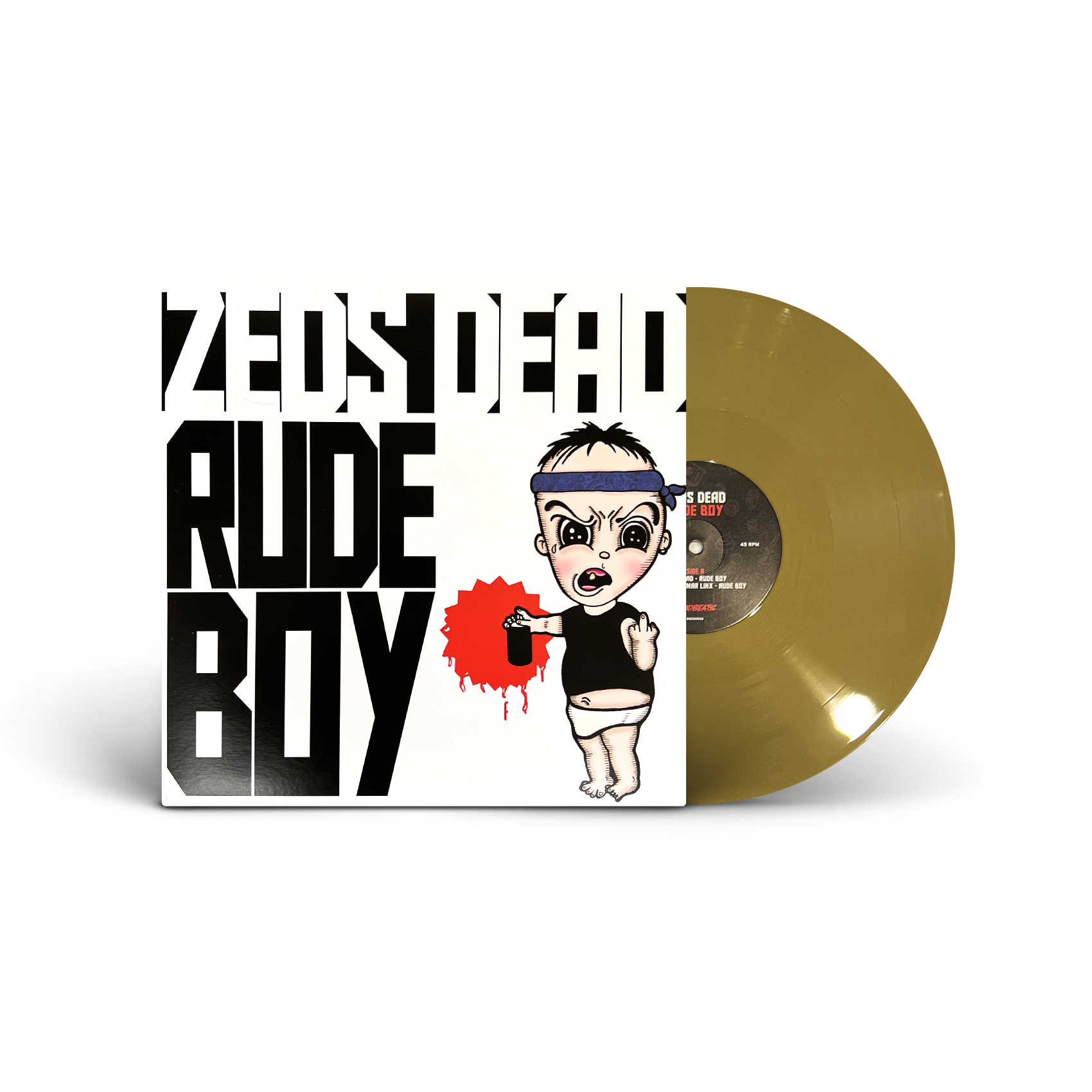 Zeds Dead - Rude Boy - EP Vinyl - Gold – Zeds Dead Official Shop