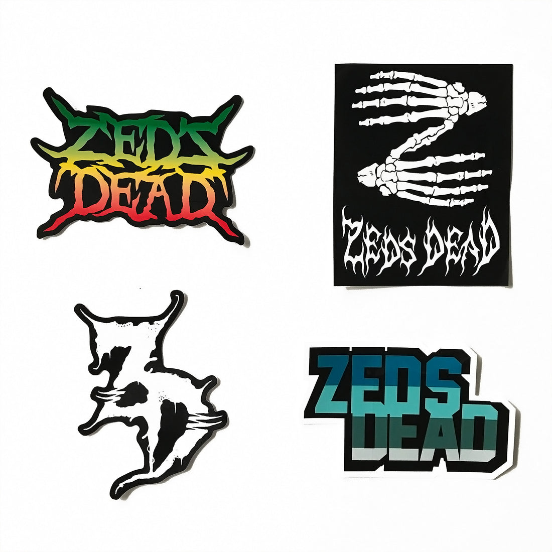 ZD - Vinyl Sticker Pack (4-Pack)