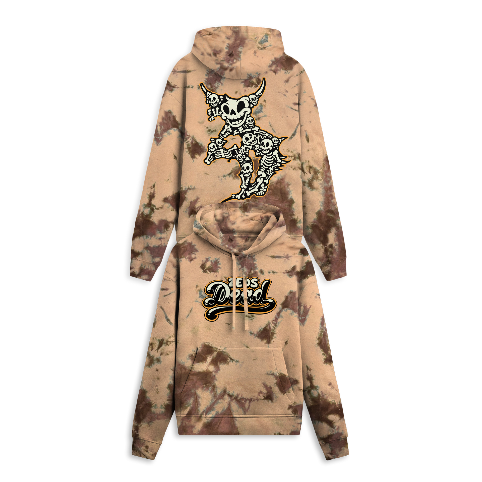 トップス KAMIYA 24SS Monster Bleached Print T L Pre Order) Zeds Dead - Boneyard Tie dye Hoodie – Zeds Dead