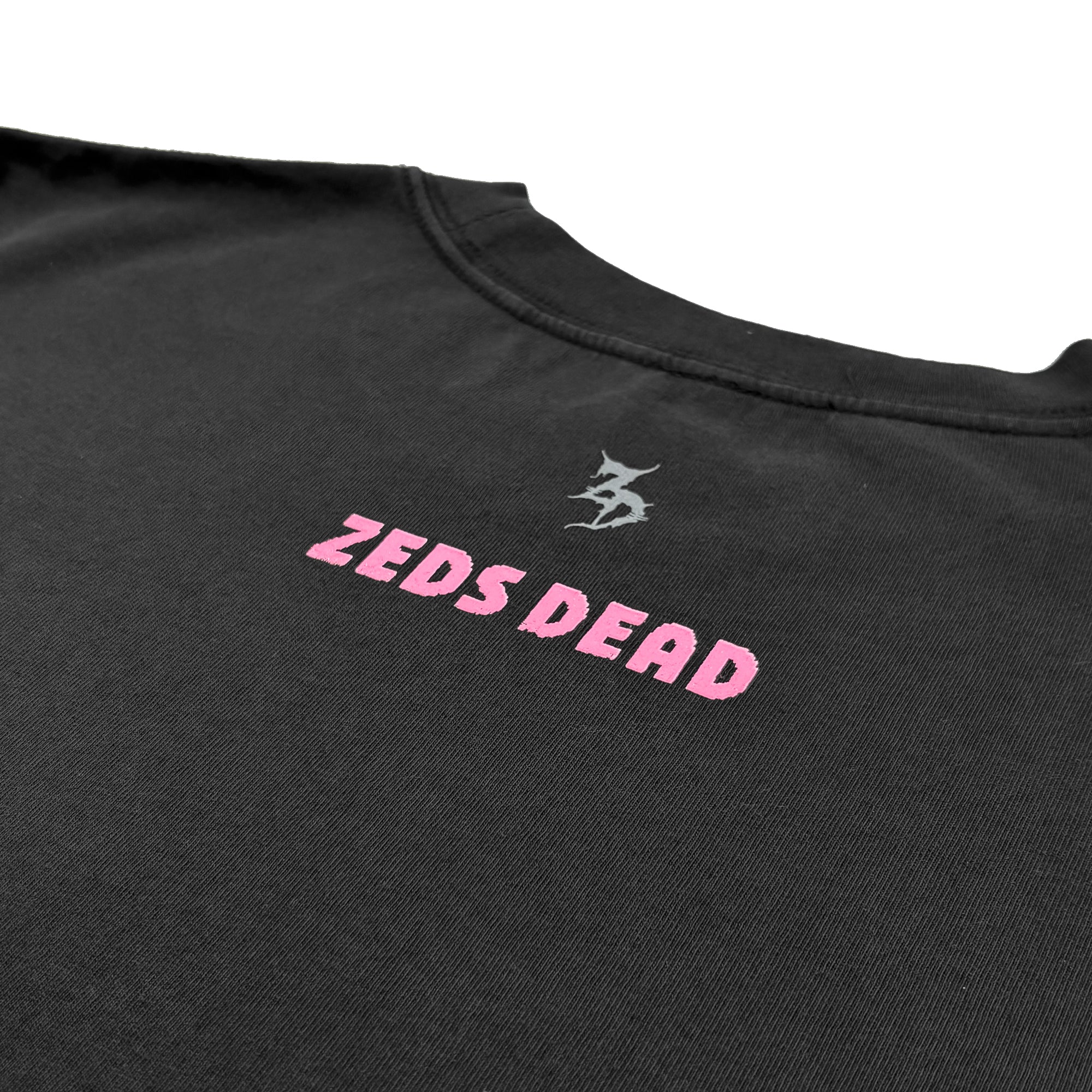 Zeds Dead - Deep Dish Crop Tee - Faded Black – Zeds Dead Official Shop