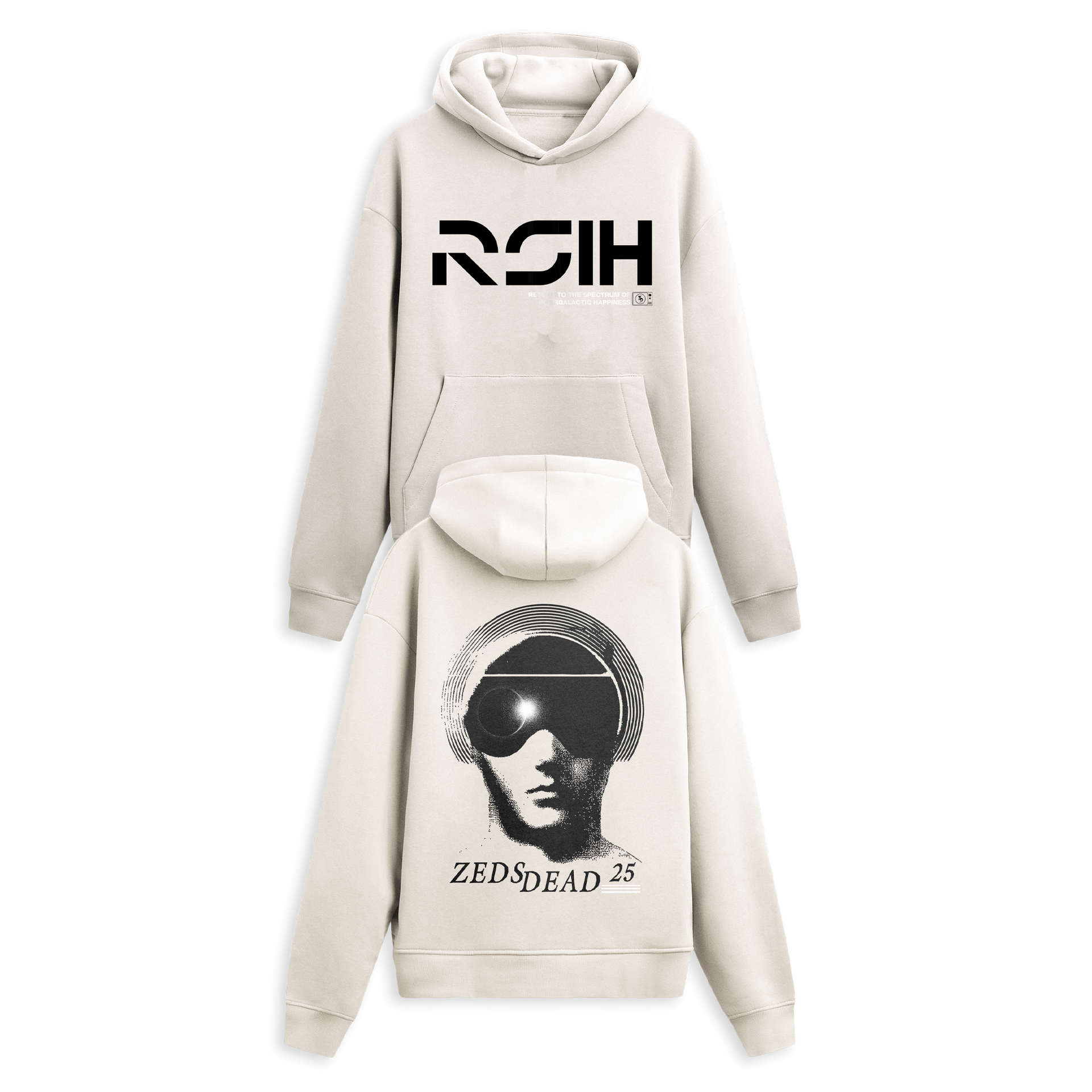 ZEDS DEAD - Dark Side Hoodie - Bone – Zeds Dead Official Shop