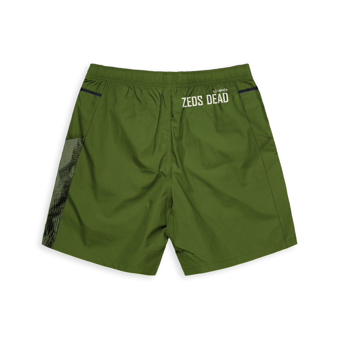 ZEDS DEAD - Deadicated - Ripstop Nylon Shorts - Army Green