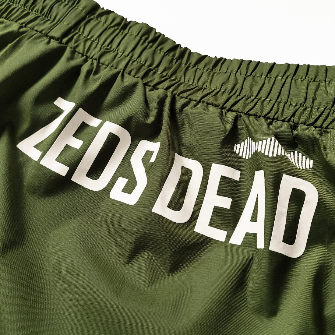 ZEDS DEAD - Deadicated - Ripstop Nylon Shorts - Army Green