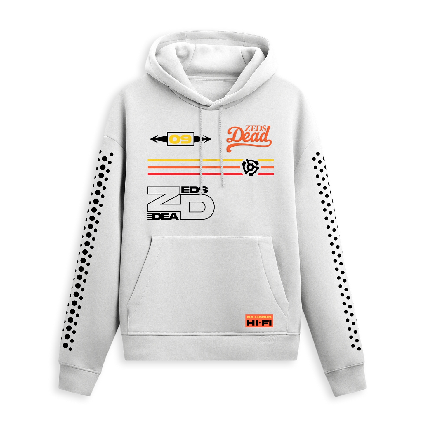 Zeds Dead - Hi Fi Hoodie - White – Zeds Dead Official Shop Zeds Dead - Hi Fi Hoodie - White – Zeds Dead Official Shop