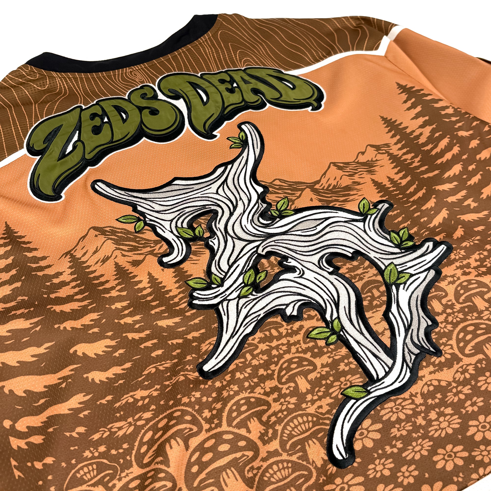 Zeds Dead - Afterglow Hockey Jersey - Brown – Zeds Dead Official Shop
