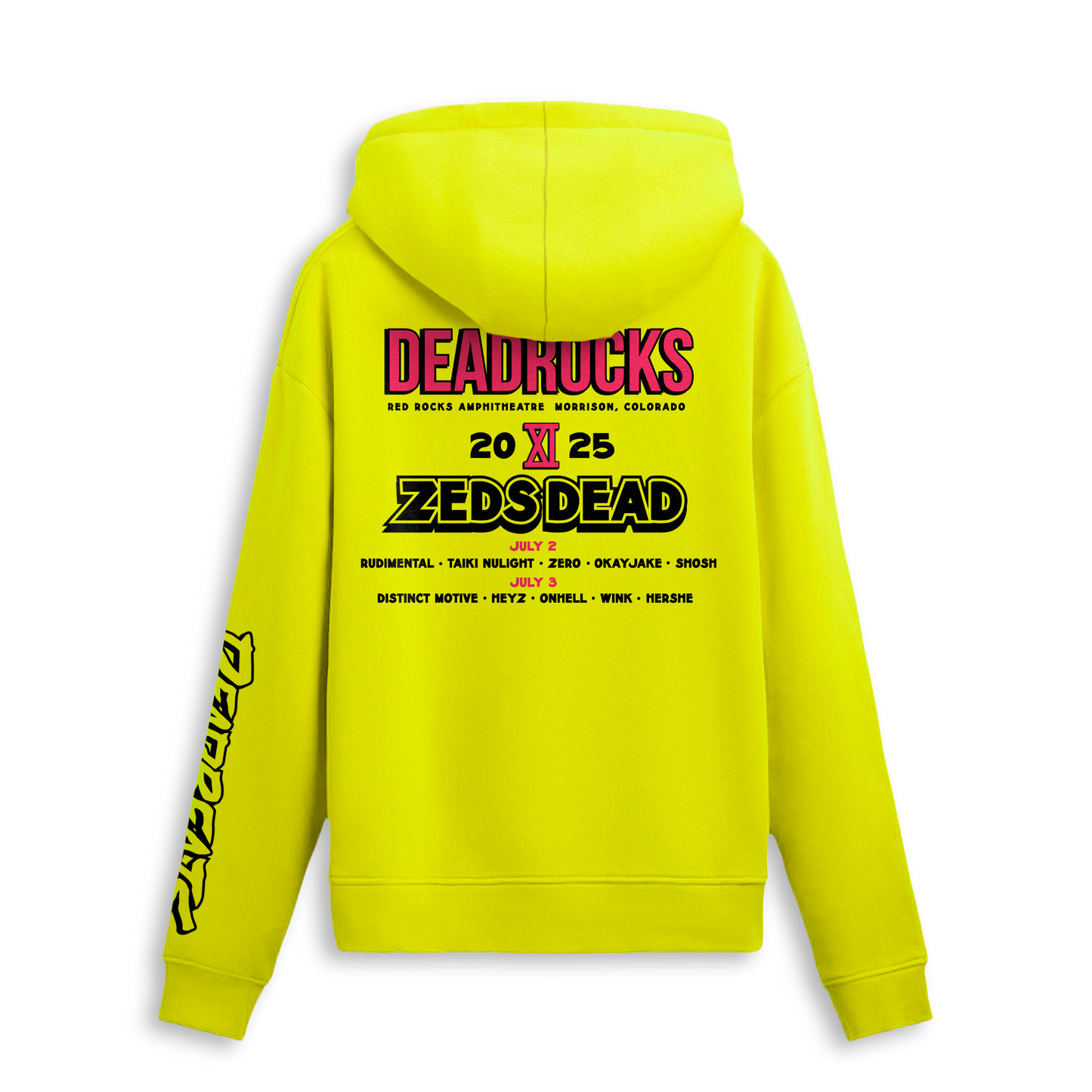 Deadrocks XI - Premium Mid-Heavyweight Hoodie – Zeds Dead Official Deadrocks XI - Premium Mid-Heavyweight Hoodie – Zeds Dead Official