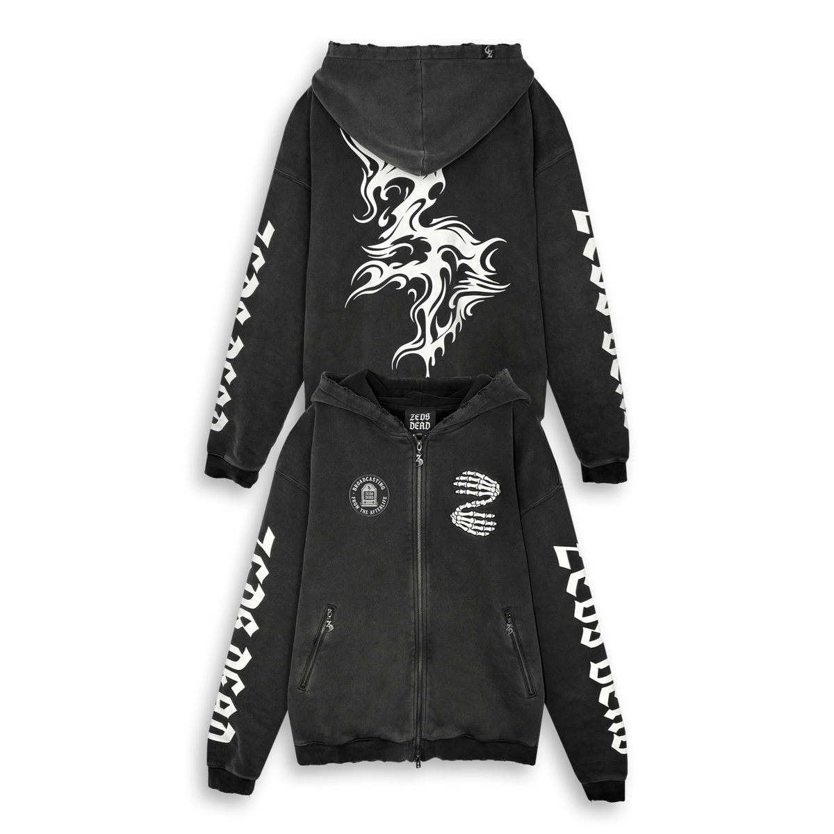 Zeds Dead - Afterlife Heavyweight Zip Hoodie (fixed quantity pre