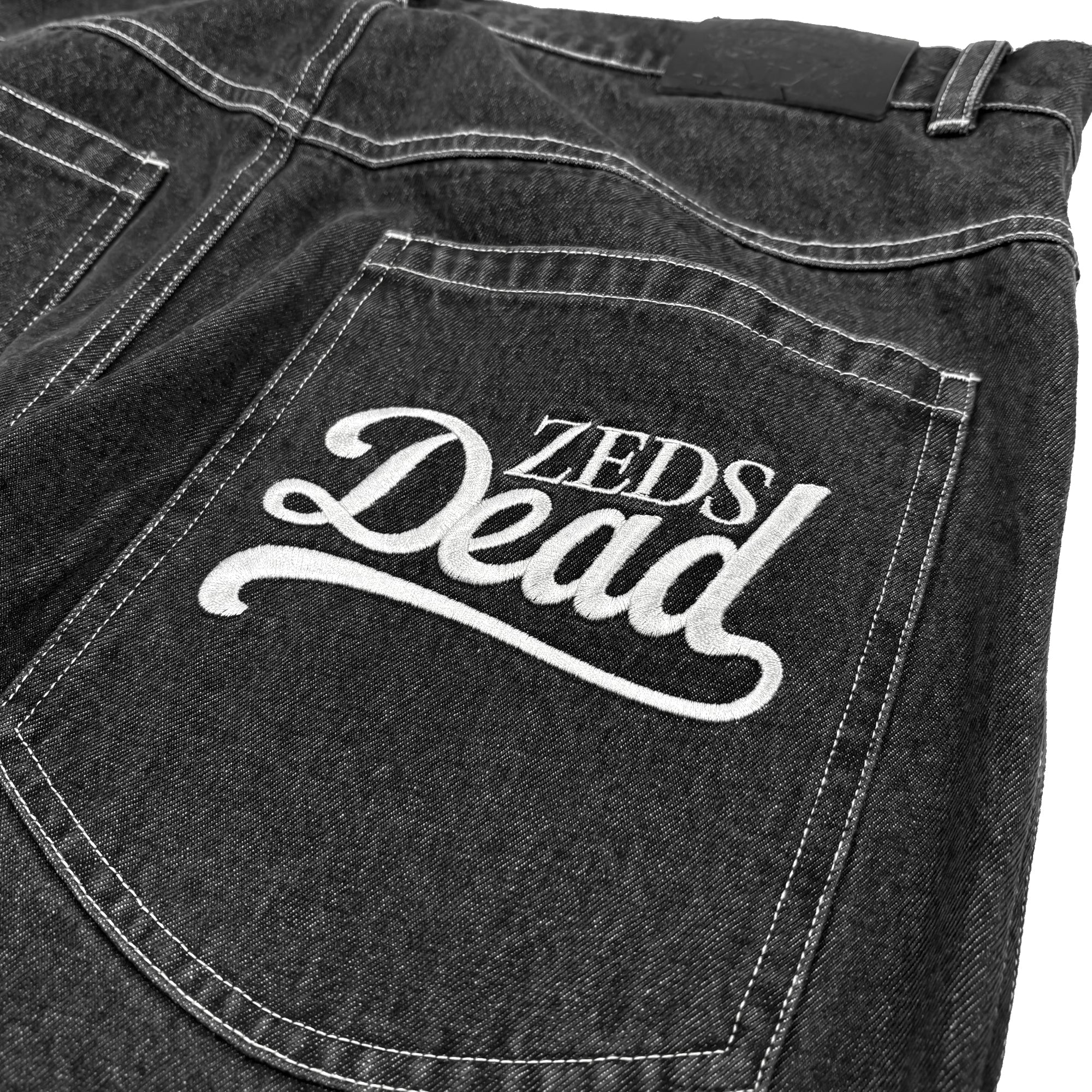 Dead Threadz - Black Denim Jeans – Zeds Dead Official Shop