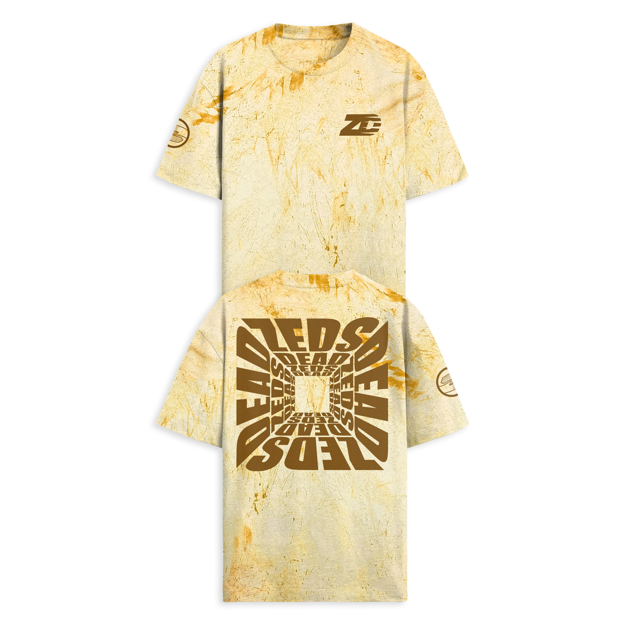 ZEDS DEAD - L7 TIE DYE TEE - CITRINE – Zeds Dead Official Shop