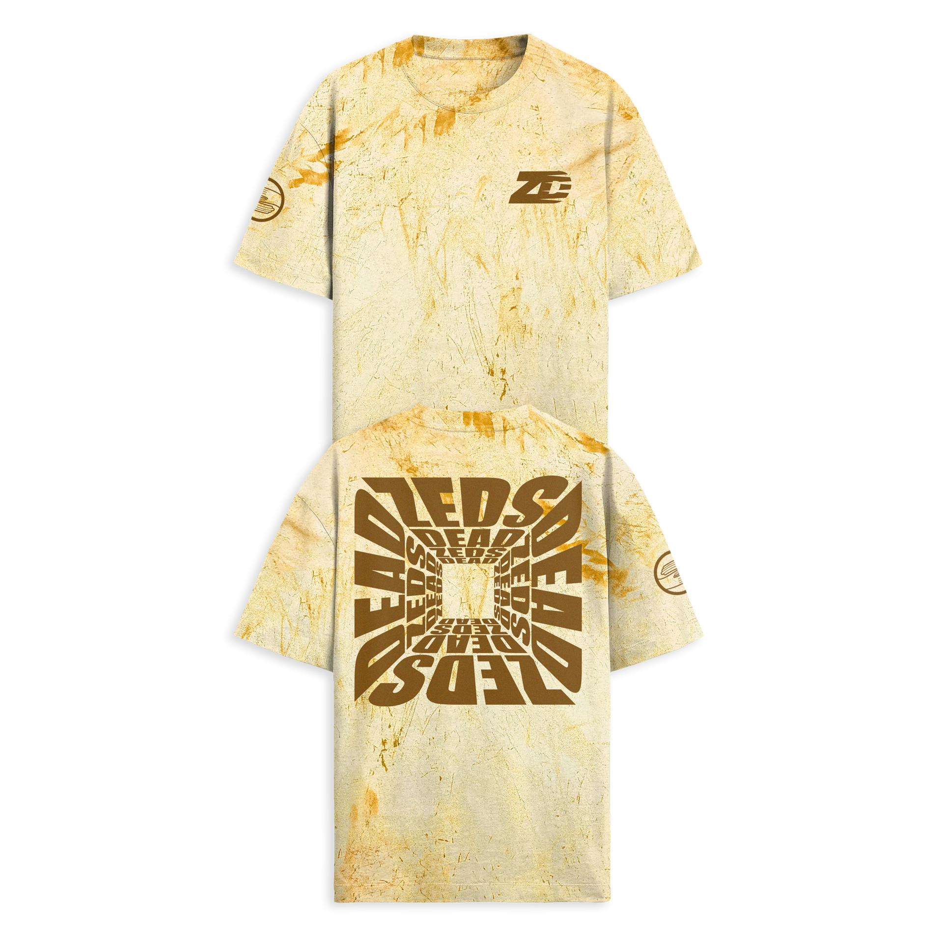 ZEDS DEAD - L7 TIE DYE TEE - CITRINE – Zeds Dead Official Shop