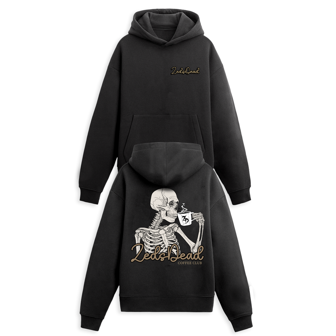 ZEDS DEAD - Coffee Club Ultra Heavyweight Hoodie