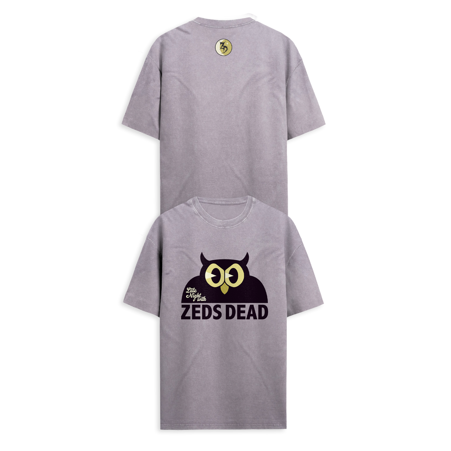 Zeds Dead - Late Night - Orchid Stone Wash Tee – Zeds Dead Zeds Dead - Late Night - Orchid Stone Wash Tee – Zeds Dead