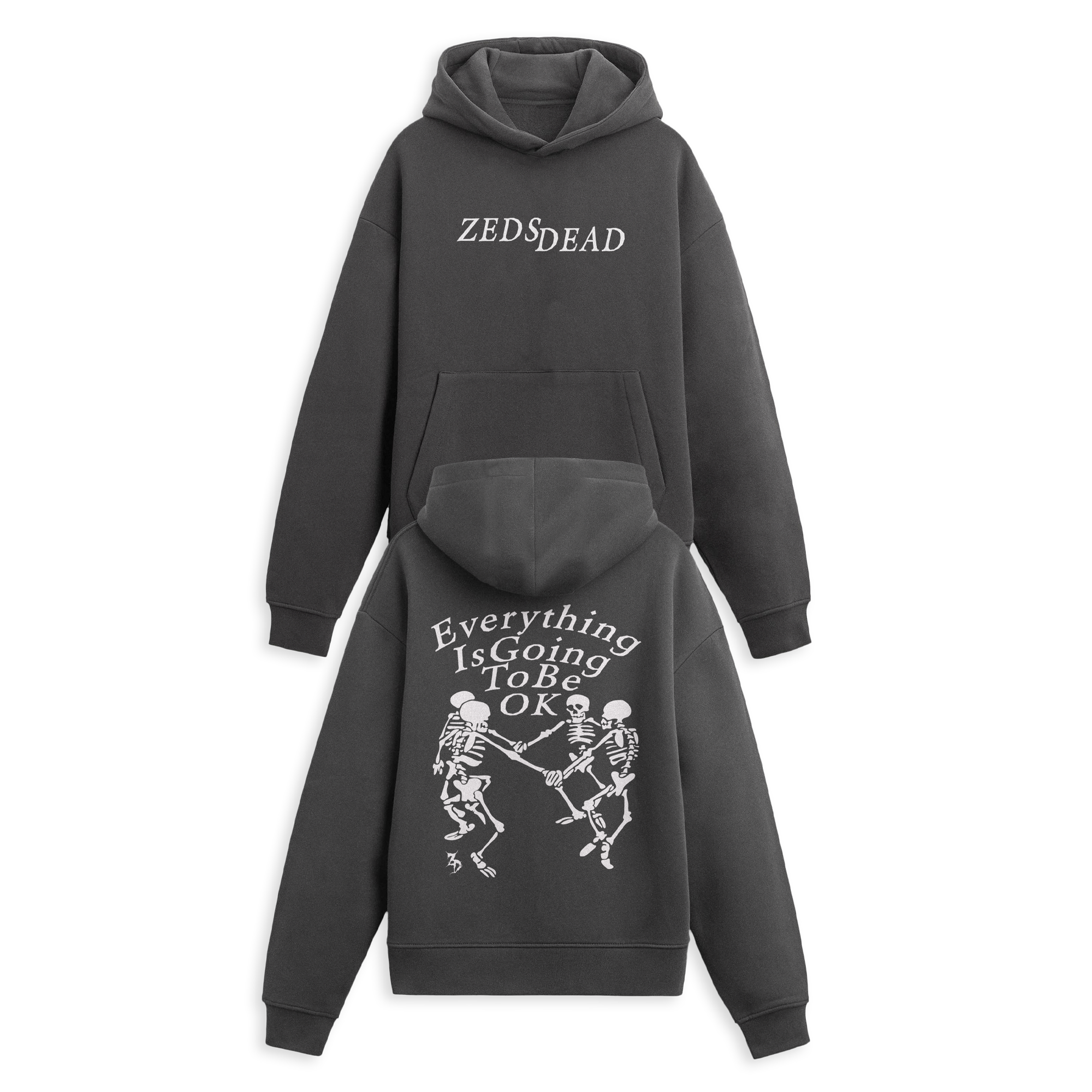ZEDS DEAD - EVERYTHING IS OK PREMIUM HEAVYWEIGHT HOODIE