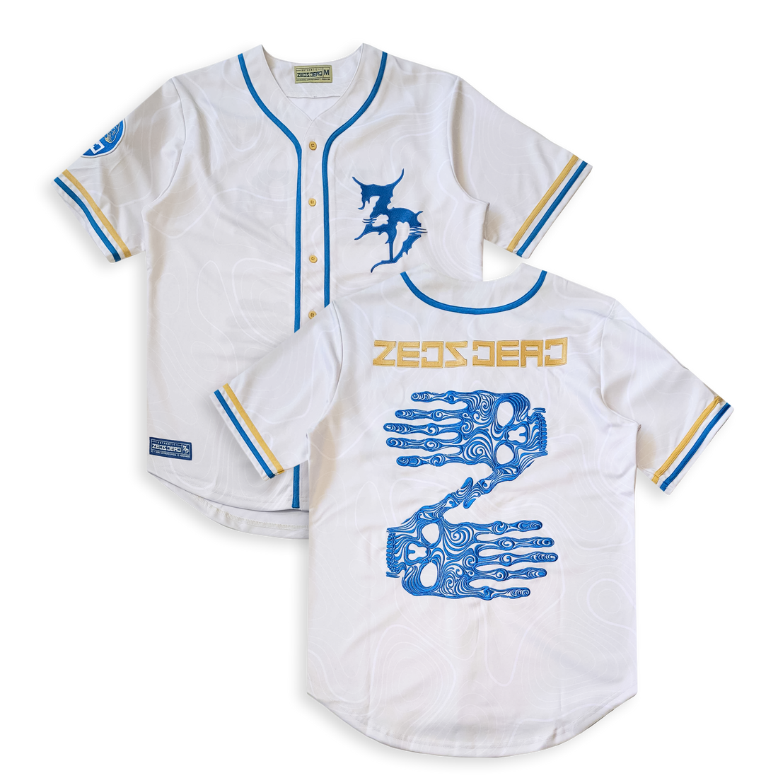 Zeds Dead - Paths Collide - Cream - Baseball Jersey