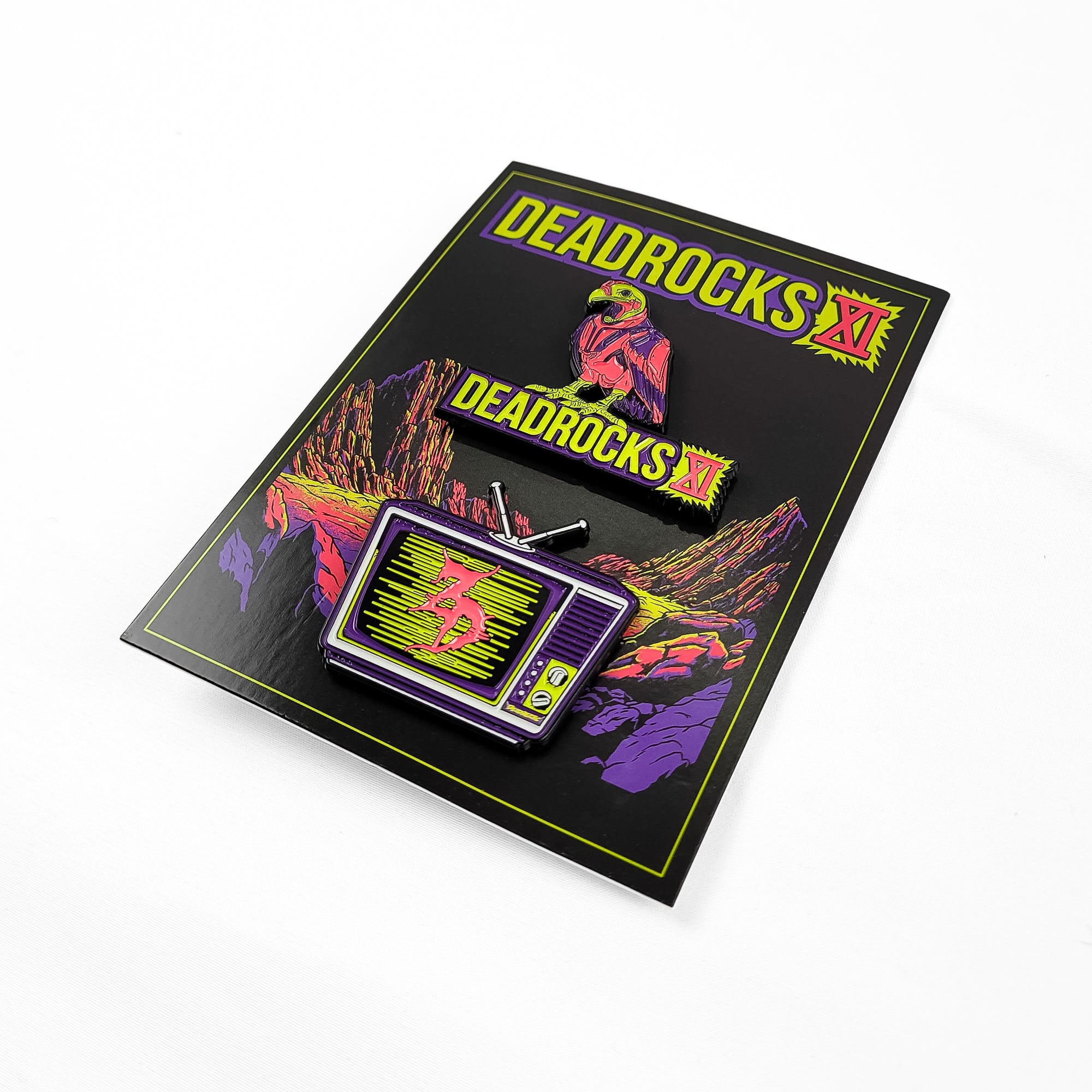 Deadrocks XI Lapel Pin Pack – Zeds Dead Official Shop