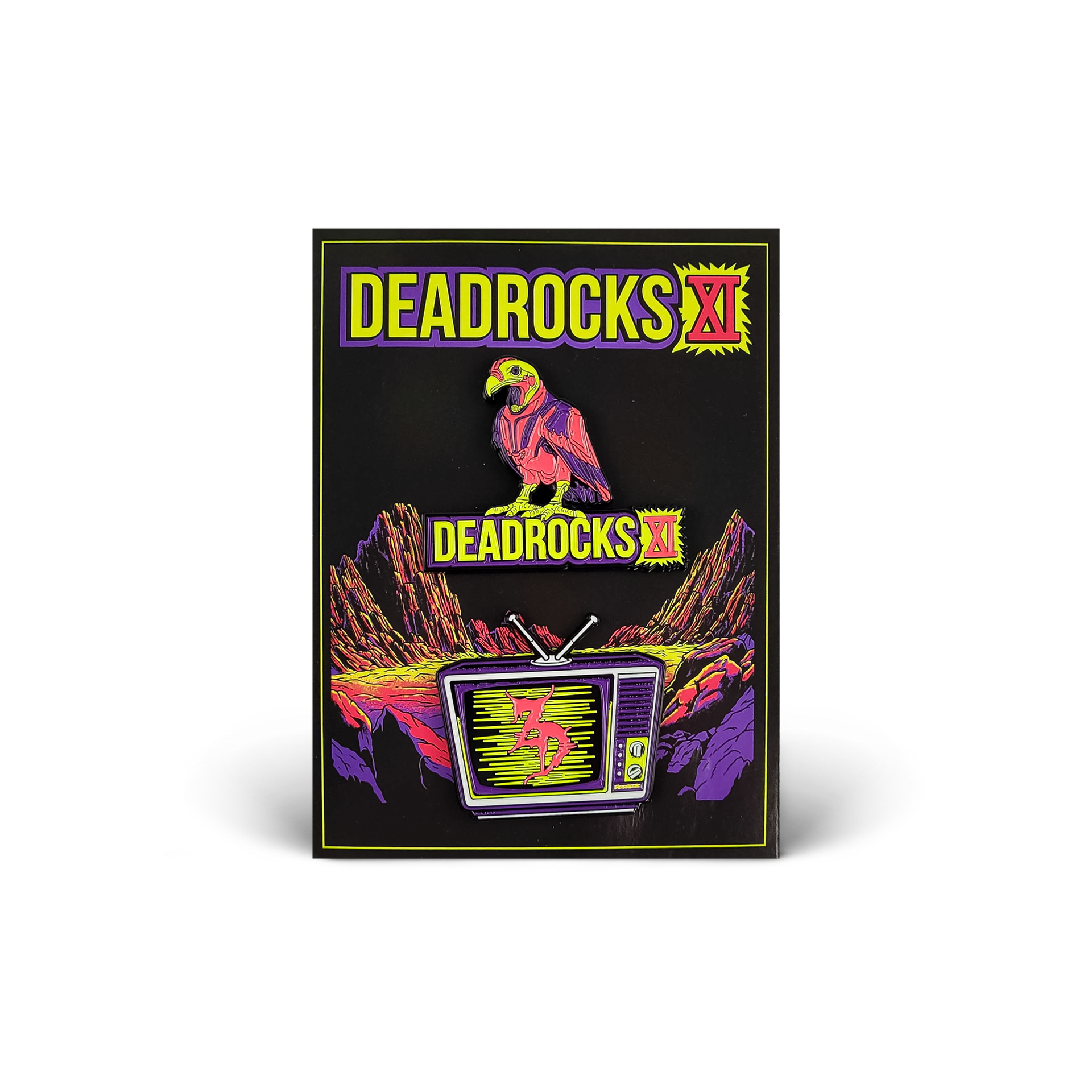 Deadrocks XI Lapel Pin Pack – Zeds Dead Official Shop