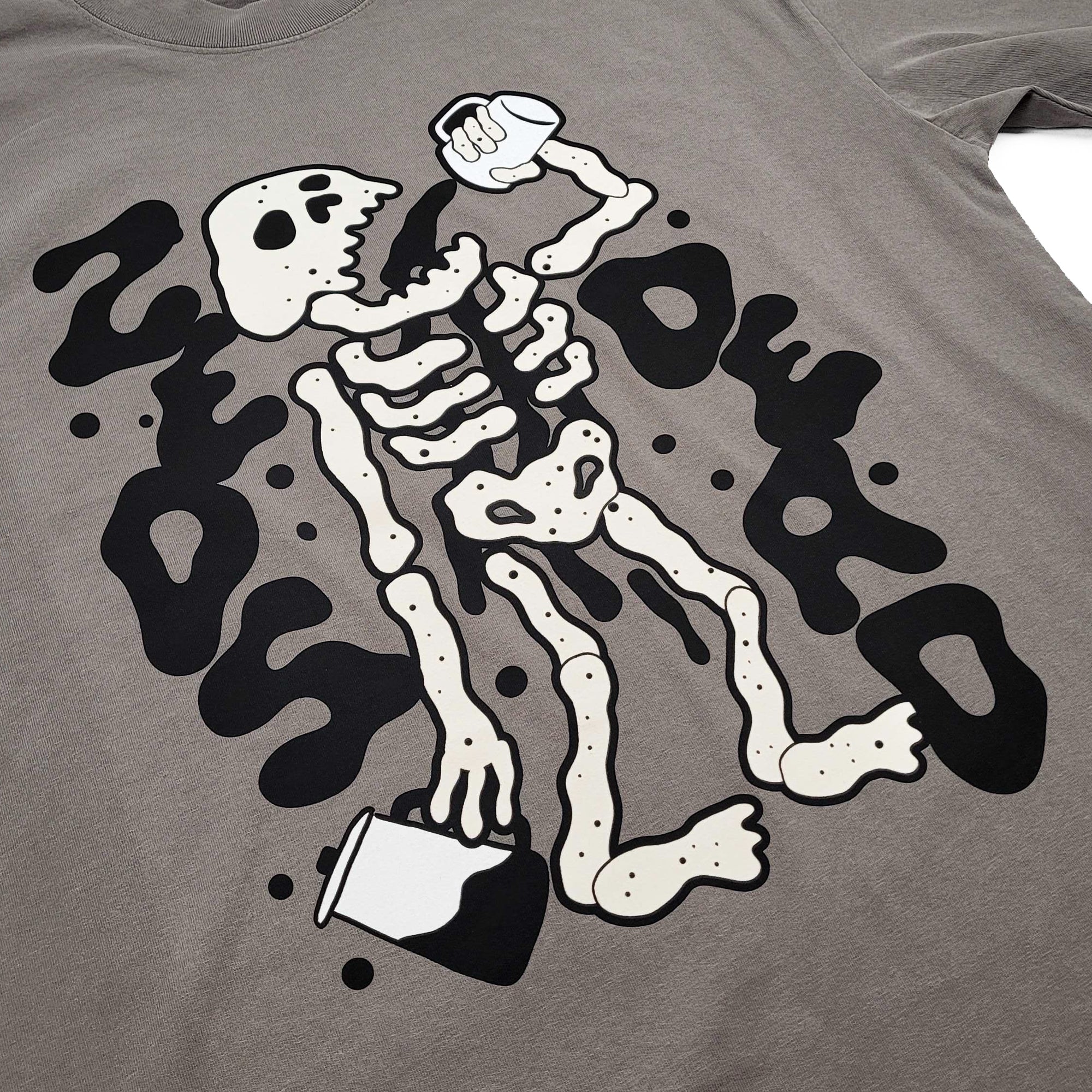 Zeds Dead - Pressin Beanz - Heavy Faded Gray Tee – Zeds Dead