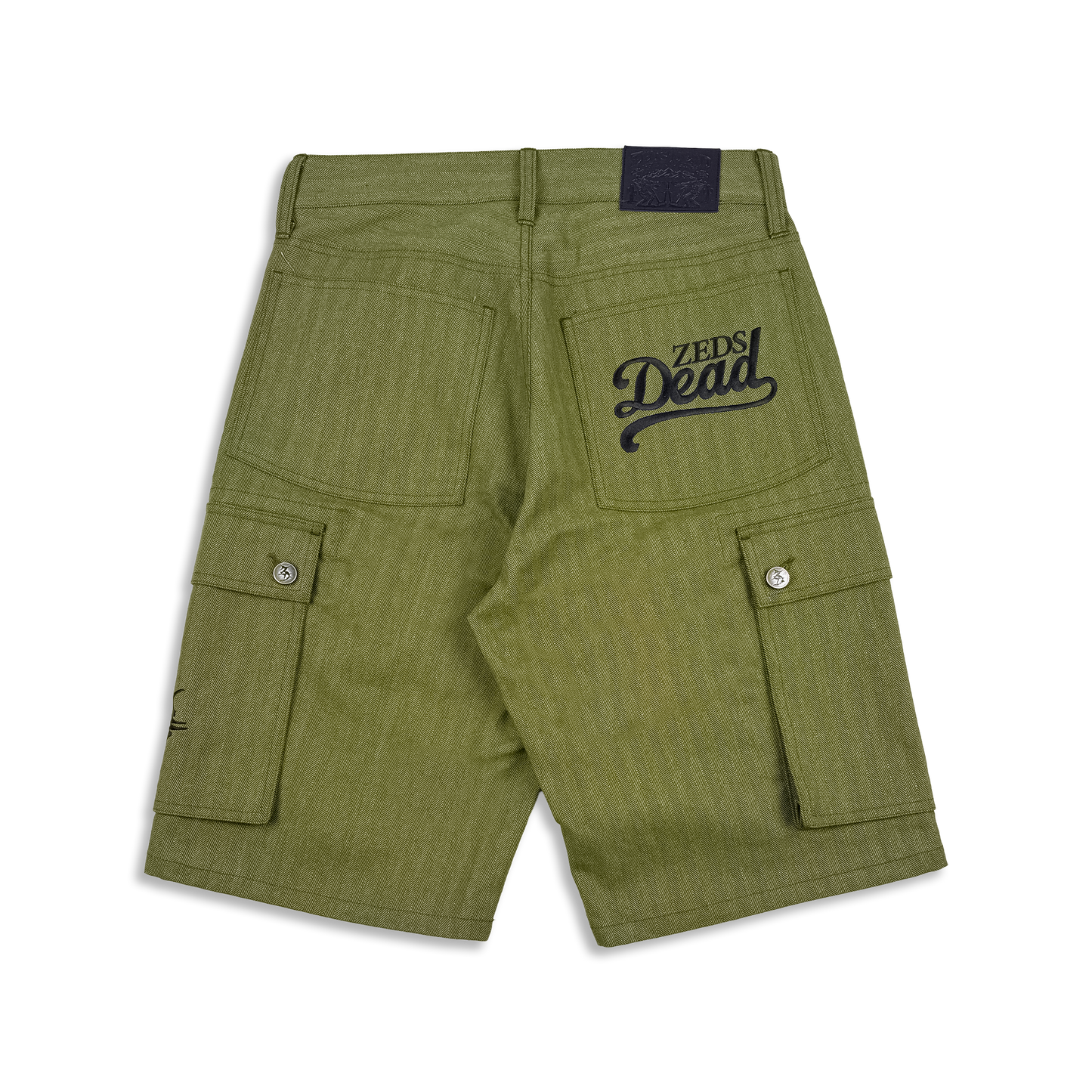 Dead Threadz - Cargo Shorts - Army Green – Zeds Dead Official Shop Dead Threadz - Cargo Shorts - Army Green – Zeds Dead Official Shop