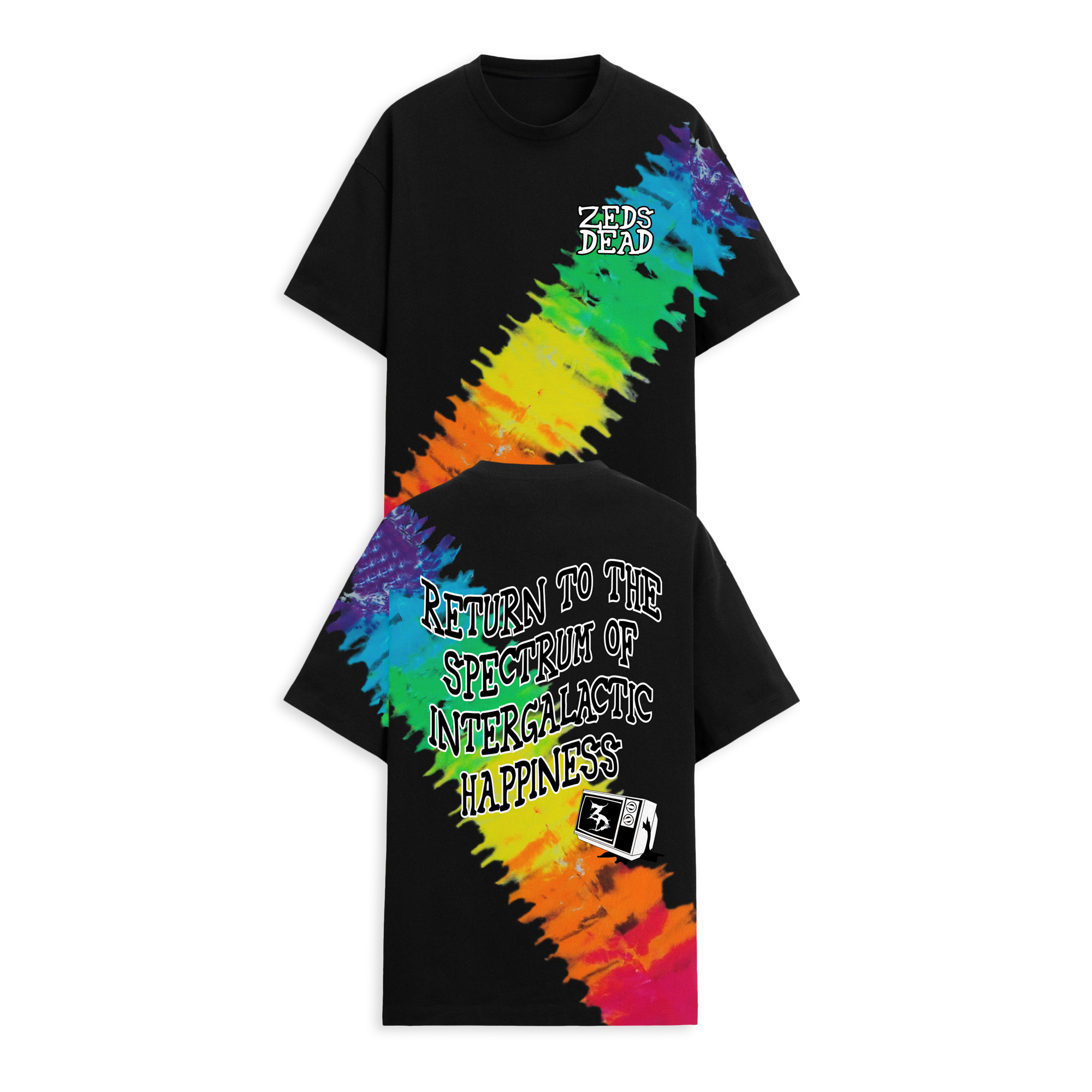 ZEDS DEAD - TELEGAZER TIE DYE TEE – Zeds Dead Official Shop